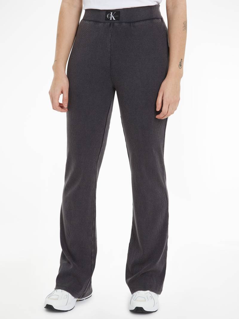 Calvin Klein Jeans Relaxhose »WASHED RIB WOVEN LABEL PANT«, mit Markenlabel von Calvin Klein Jeans