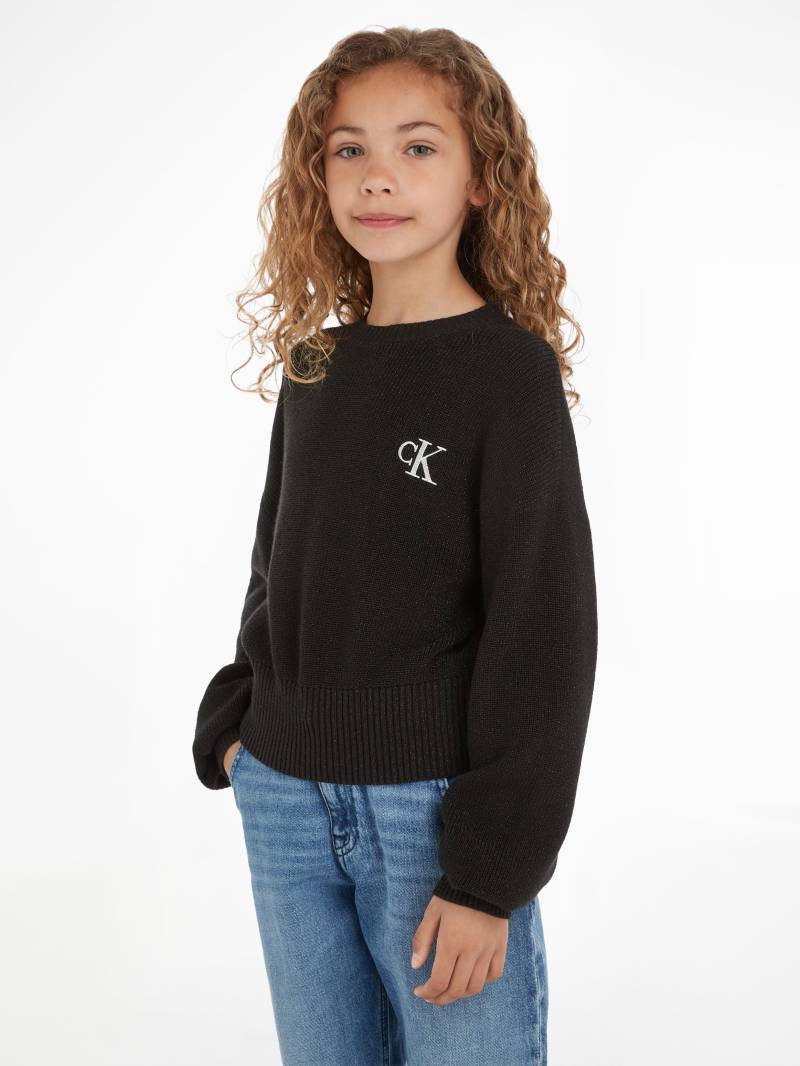 Calvin Klein Jeans Rundhalspullover »FESTIVE LUREX SWEATER«, für Kinder bis 16 Jahre von Calvin Klein Jeans