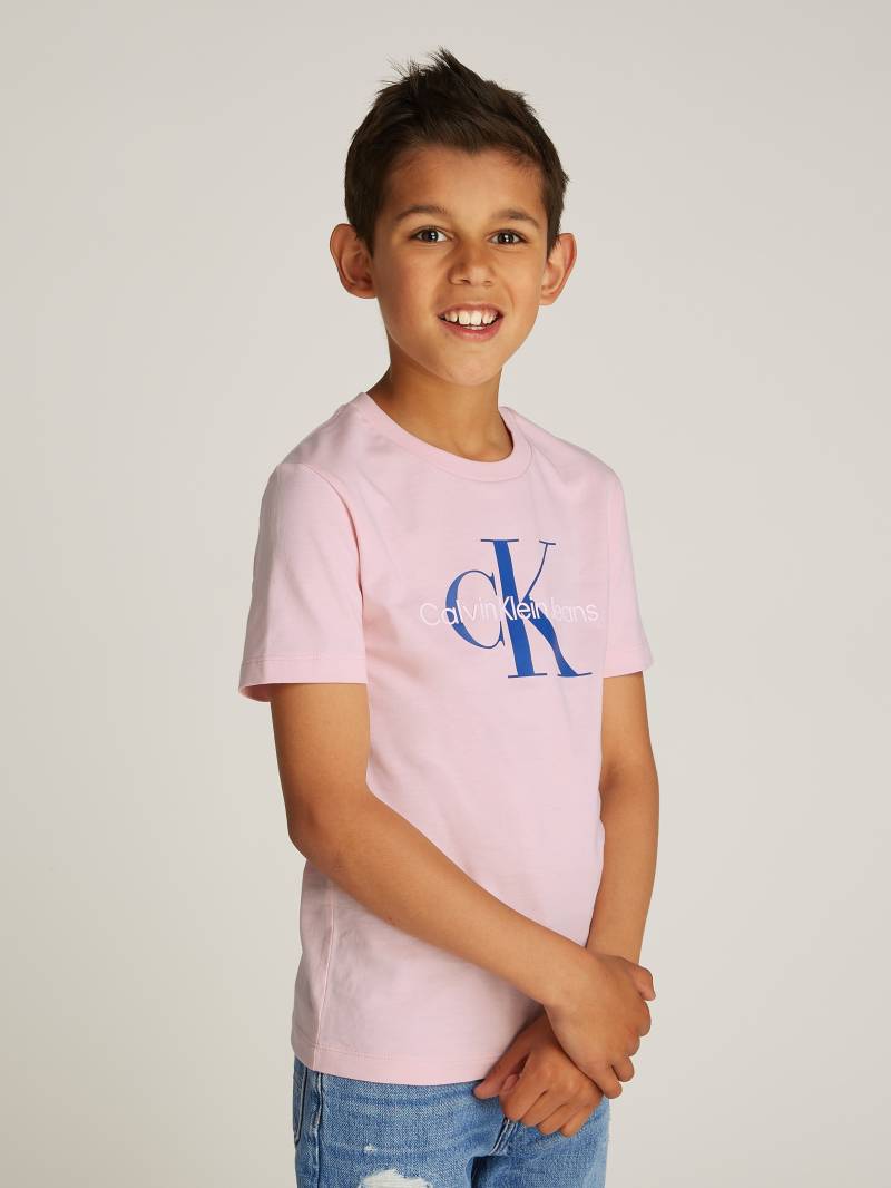 Calvin Klein Jeans Rundhalsshirt »CK MONOGRAM SS T-SHIRT«, für Kinder bis 16 Jahre mit Logoschriftzug von Calvin Klein Jeans