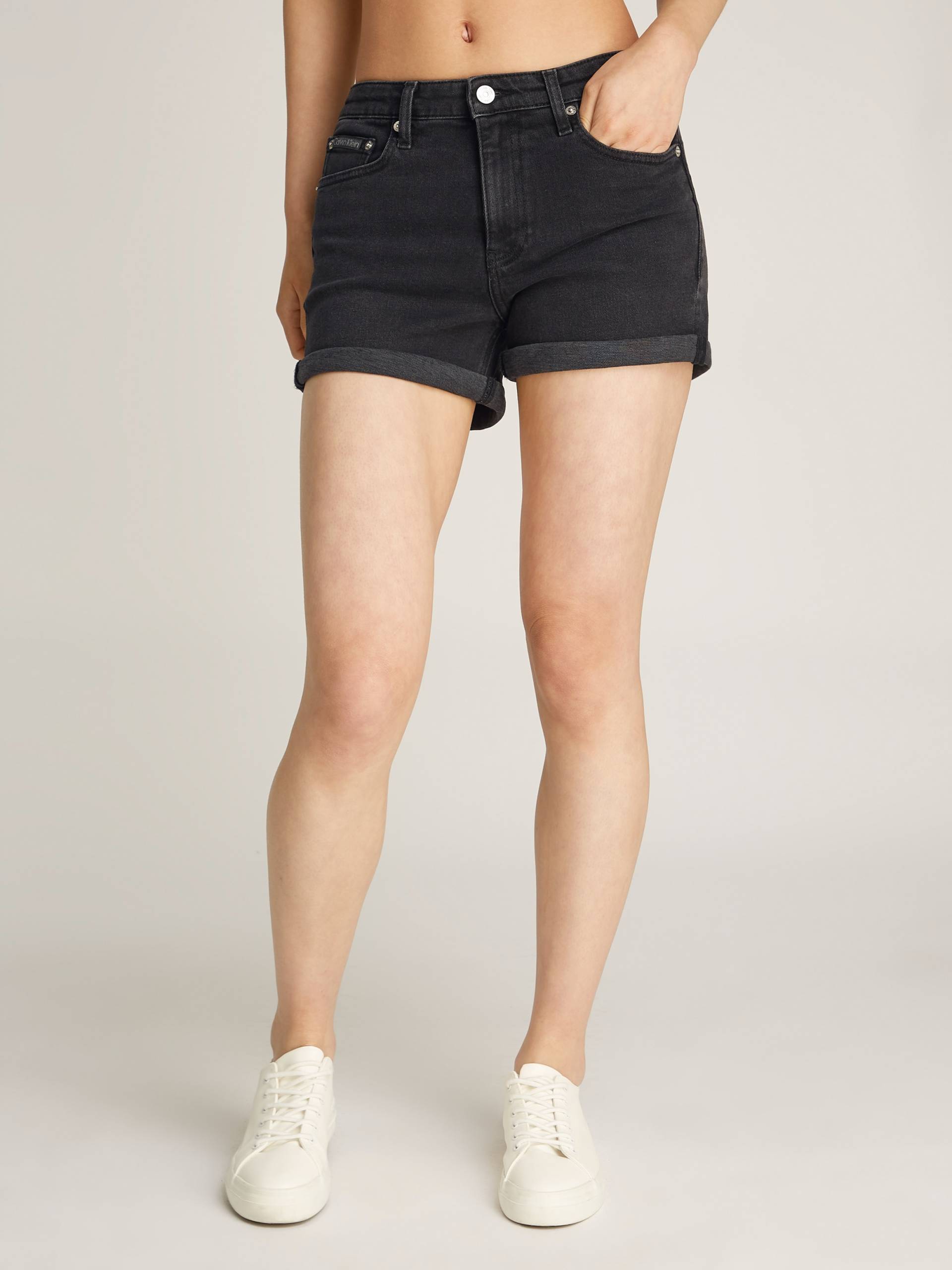 Calvin Klein Jeans Shorts »MID RISE SHORT«, mit Umschlagsaum Calvin Klein Jeans Shorts »MID RISE SHORT«, mit Umschlagsaum von Calvin Klein Jeans