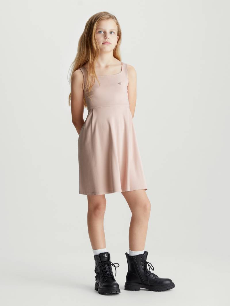 Calvin Klein Jeans Skaterkleid »BACK LOGO TAPE FIT FLARE DRESS«, Kinder bis 16 Jahre von Calvin Klein Jeans