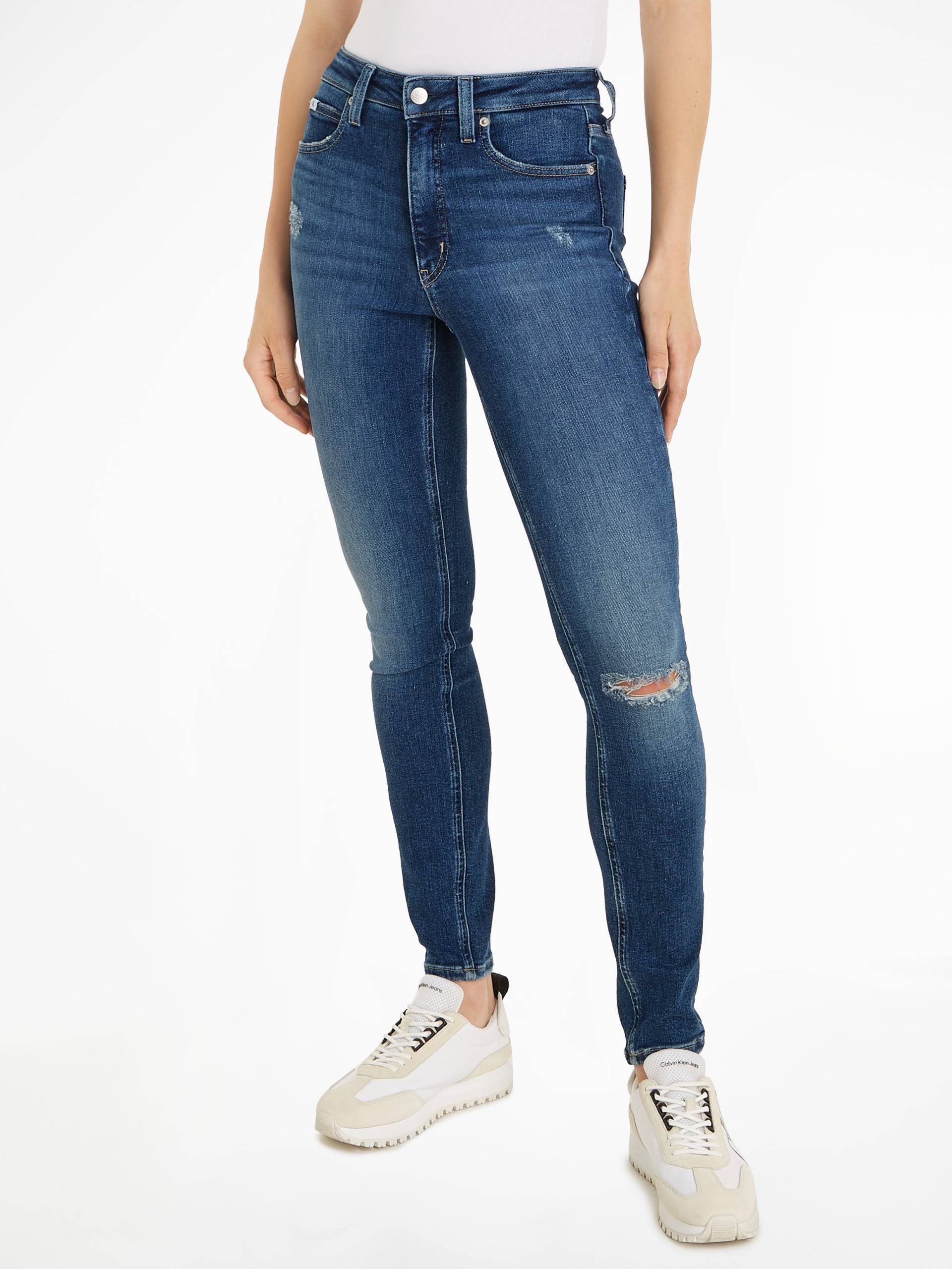 Calvin Klein Jeans Skinny-fit-Jeans »HIGH RISE SKINNY«, in klassischer 5-Pocket-Form von Calvin Klein Jeans