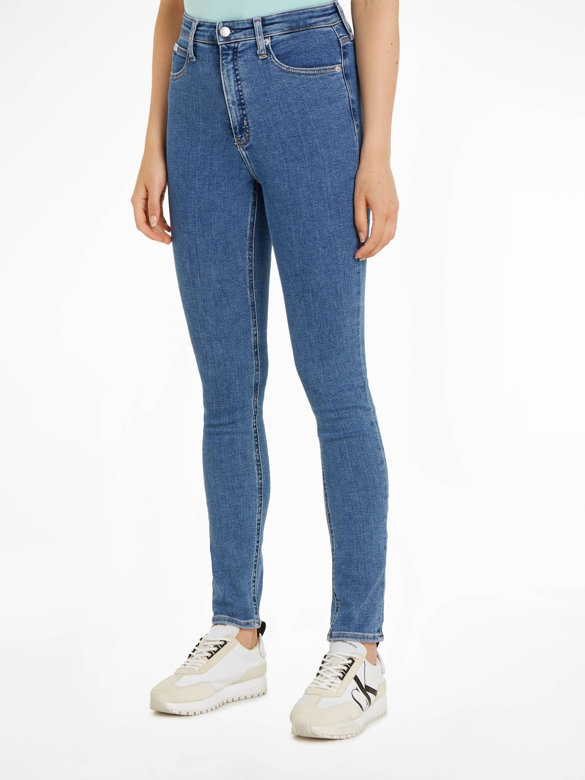 Calvin Klein Jeans Skinny-fit-Jeans »HIGH RISE SKINNY«, mit Markenlabel von Calvin Klein Jeans