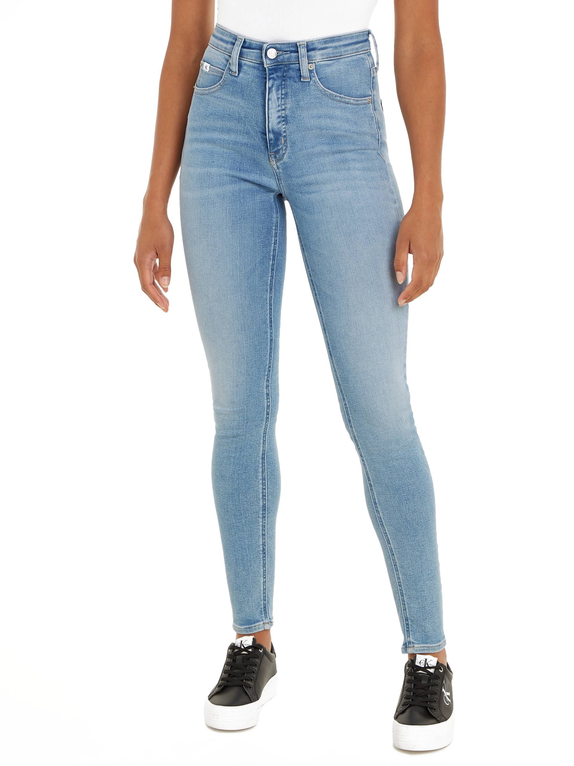 Calvin Klein Jeans Skinny-fit-Jeans »HIGH RISE SKINNY«, mit Markenlabel von Calvin Klein Jeans