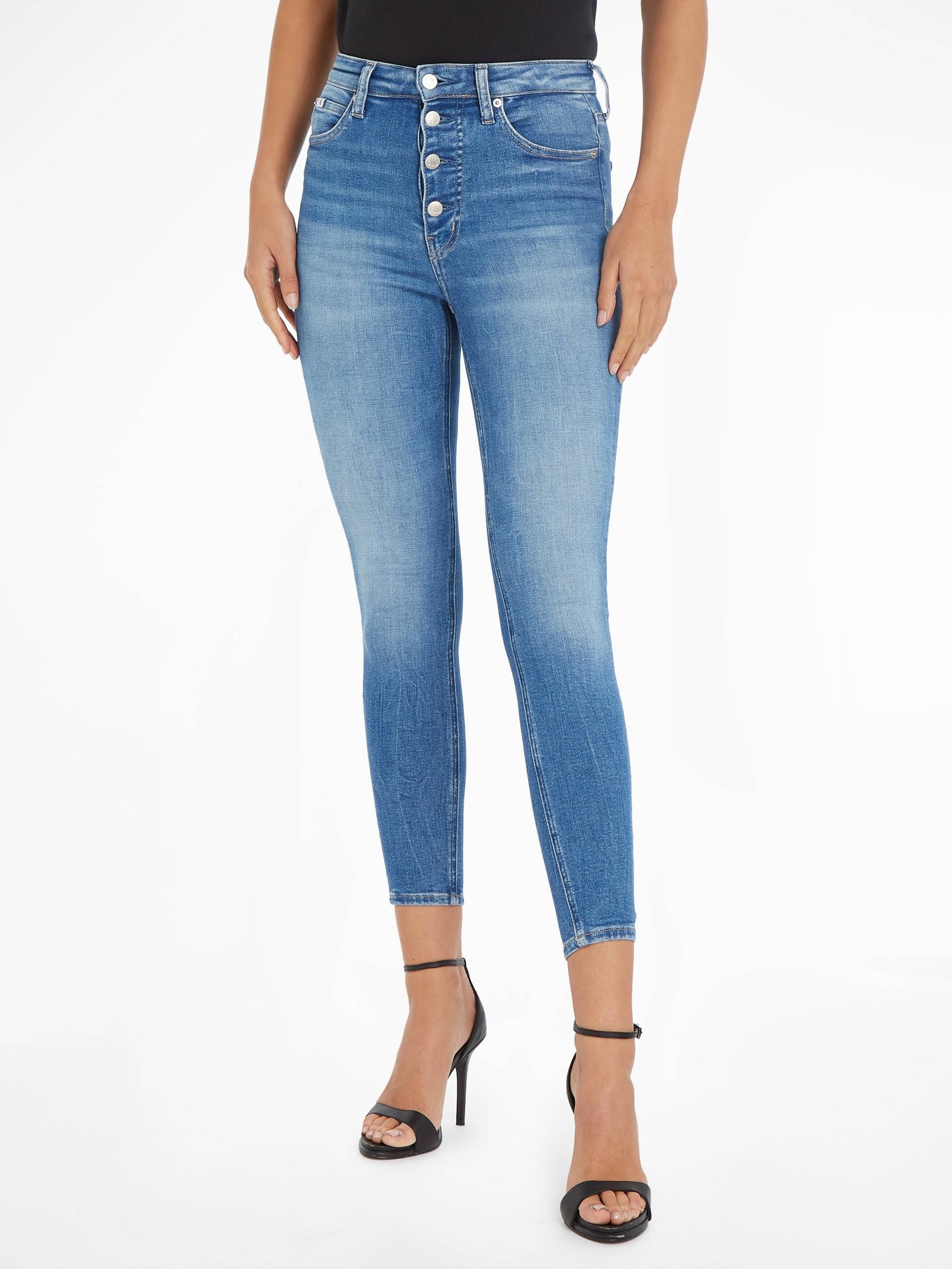 Calvin Klein Jeans Skinny-fit-Jeans »HIGH RISE SUPER SKINNY ANKLE«, im 5-Pocket-Style von Calvin Klein Jeans