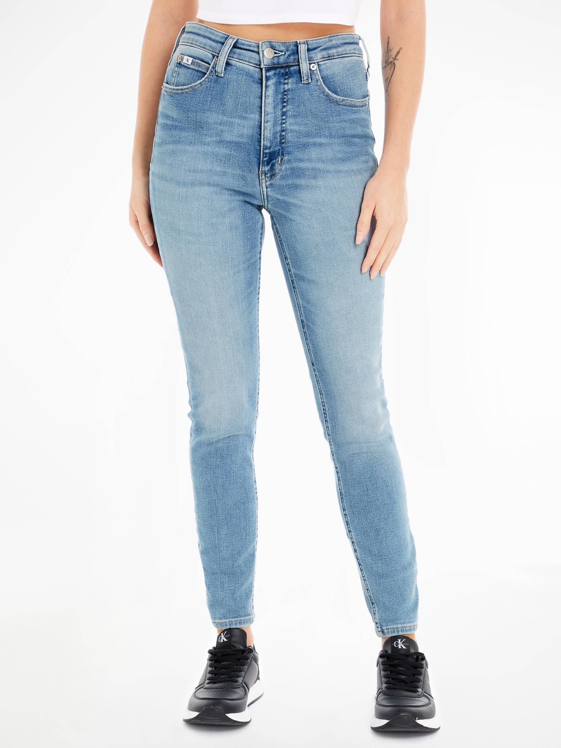 Calvin Klein Jeans Skinny-fit-Jeans »HIGH RISE SUPER SKINNY ANKLE« Calvin Klein Jeans Skinny-fit-Jeans »HIGH RISE SUPER SKINNY ANKLE« von Calvin Klein Jeans