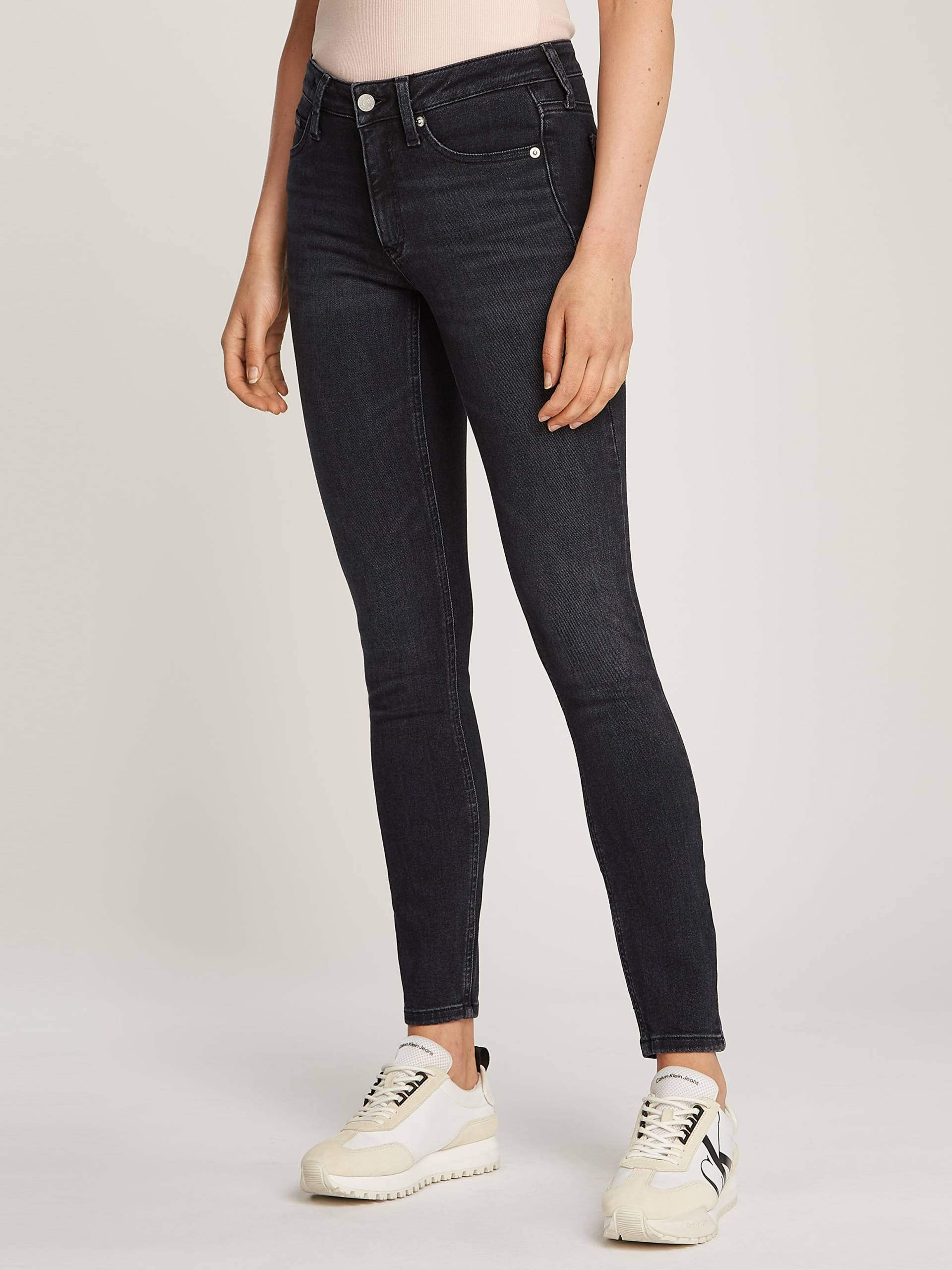 Calvin Klein Jeans Skinny-fit-Jeans »MID RISE SKINNY«, im 5-Pocket-Style von Calvin Klein Jeans