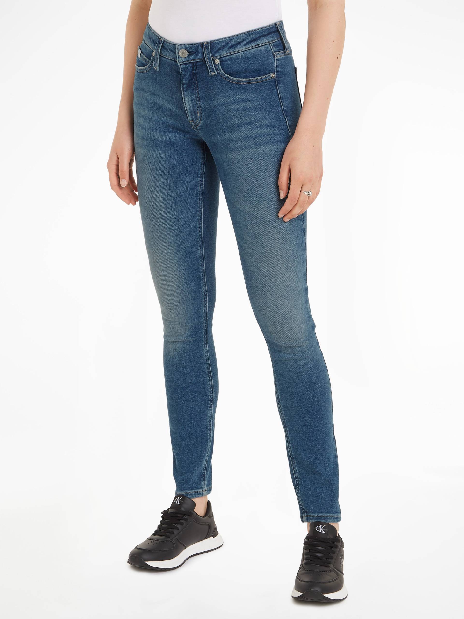 Calvin Klein Jeans Skinny-fit-Jeans »MID RISE SKINNY« von Calvin Klein Jeans