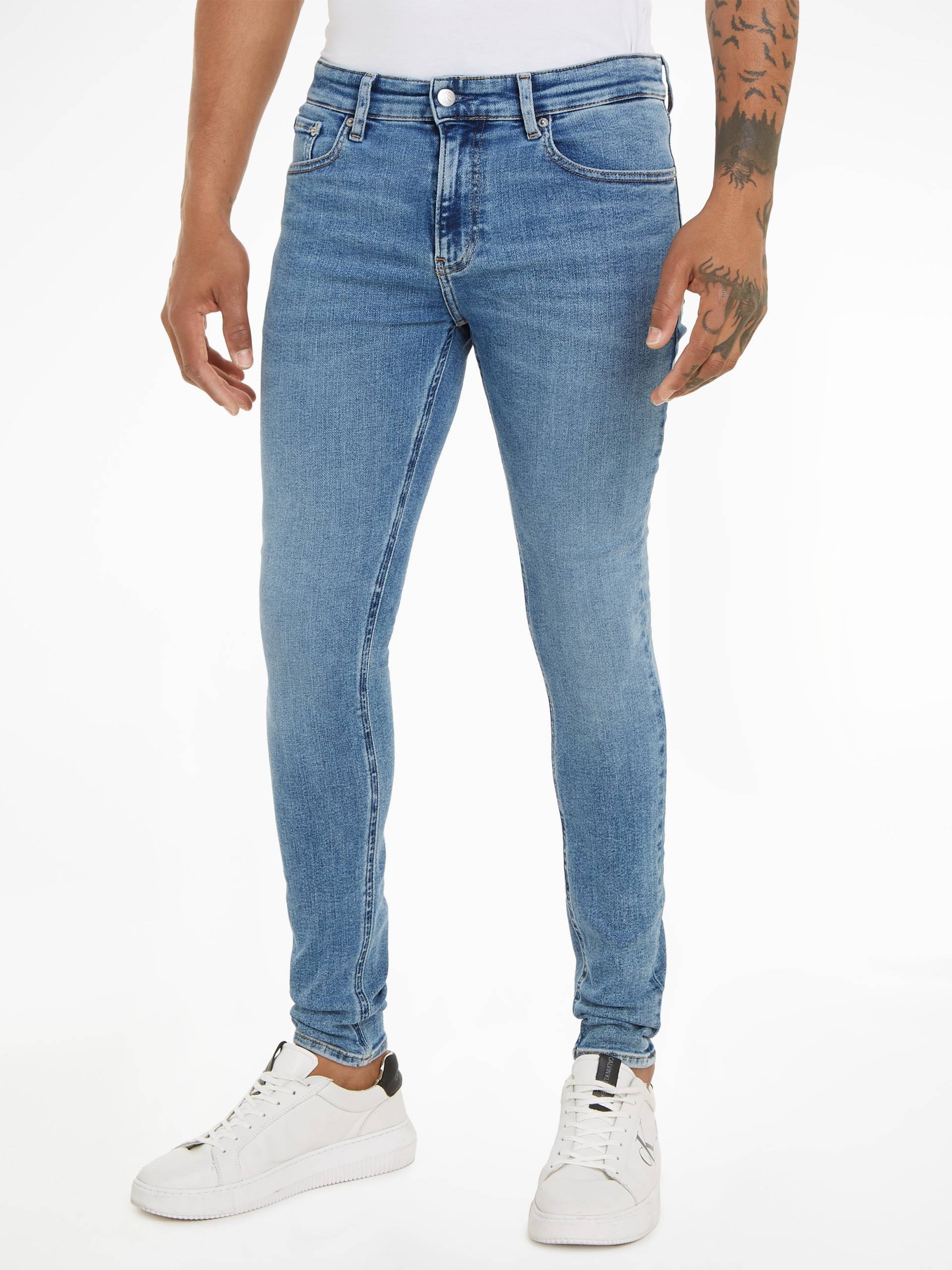 Calvin Klein Jeans Skinny-fit-Jeans »SUPER SKINNY«, in klassischer 5-Pocket-Form von Calvin Klein Jeans