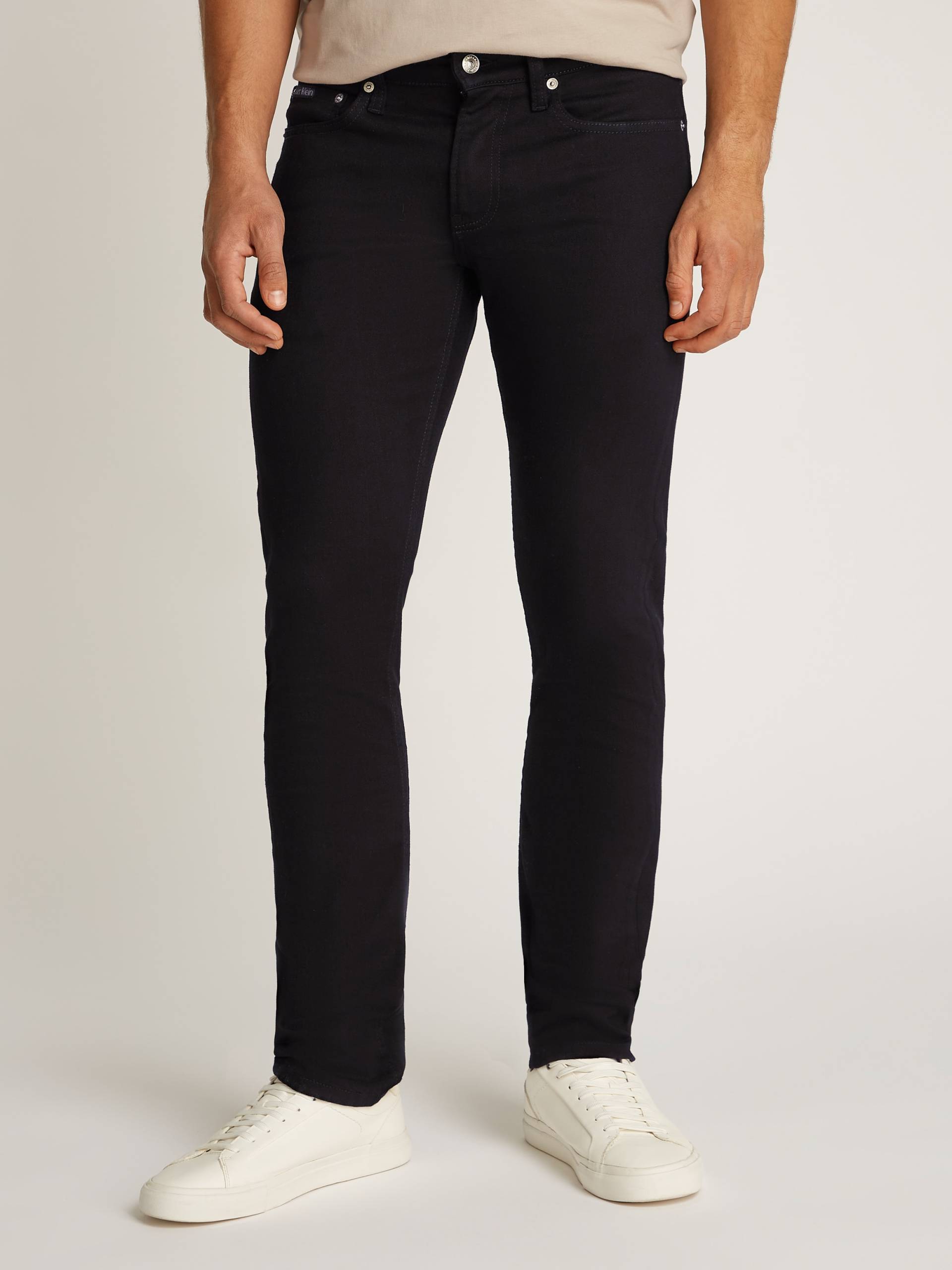 Calvin Klein Jeans Slim-fit-Jeans »SLIM«, Coinpocket, Logostickerei von Calvin Klein Jeans