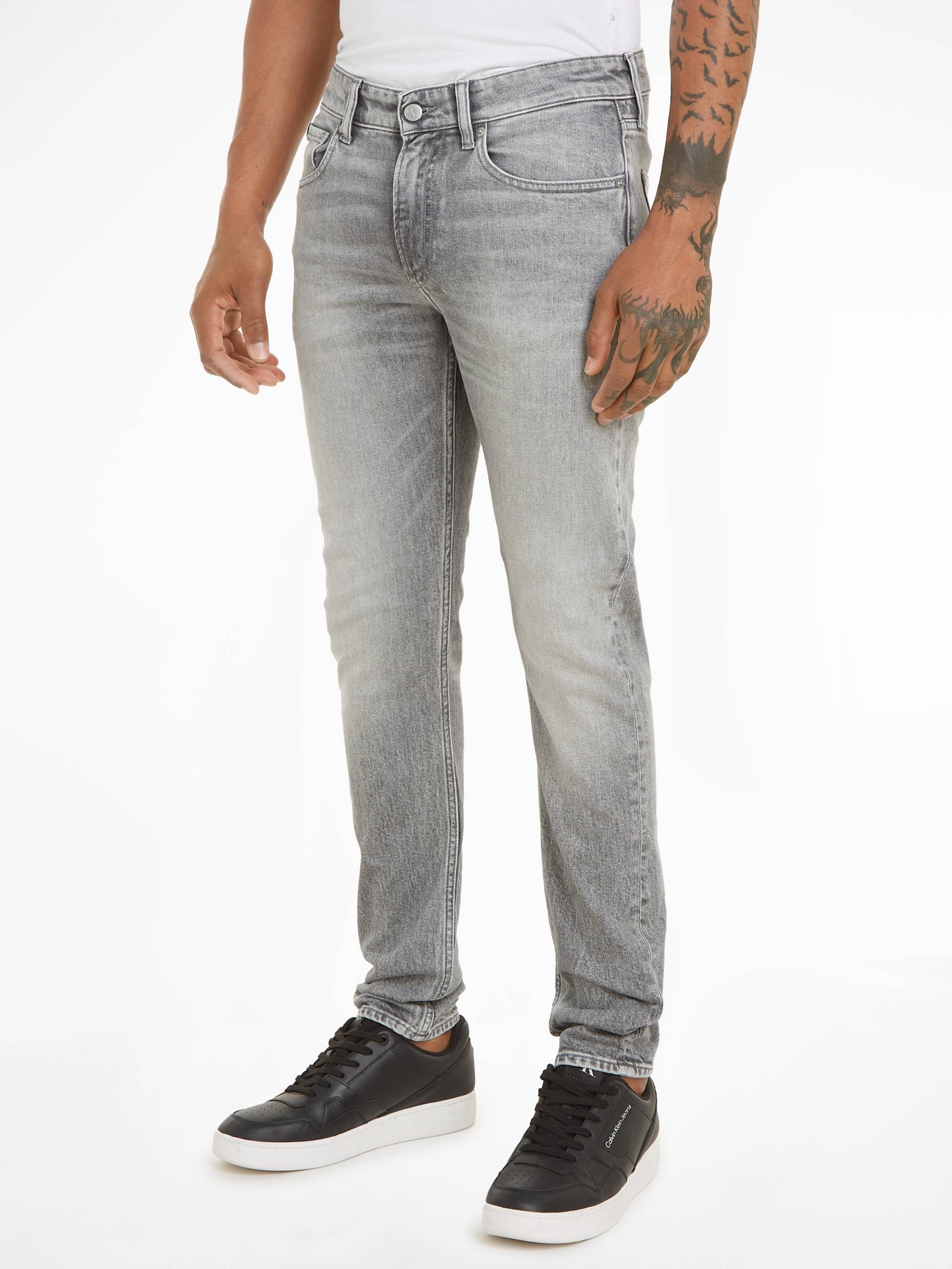 Calvin Klein Jeans Slim-fit-Jeans »SLIM TAPER«, in klassischer 5-Pocket-Form von Calvin Klein Jeans