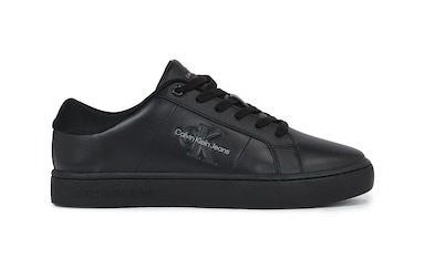 Calvin Klein Jeans Sneaker »CLASSIC CUPSOLE LOW ML LTH«, mit seitlichem Logoschriftzug, Freizeitschuh, Halbschuh, Schnürschuh von Calvin Klein Jeans