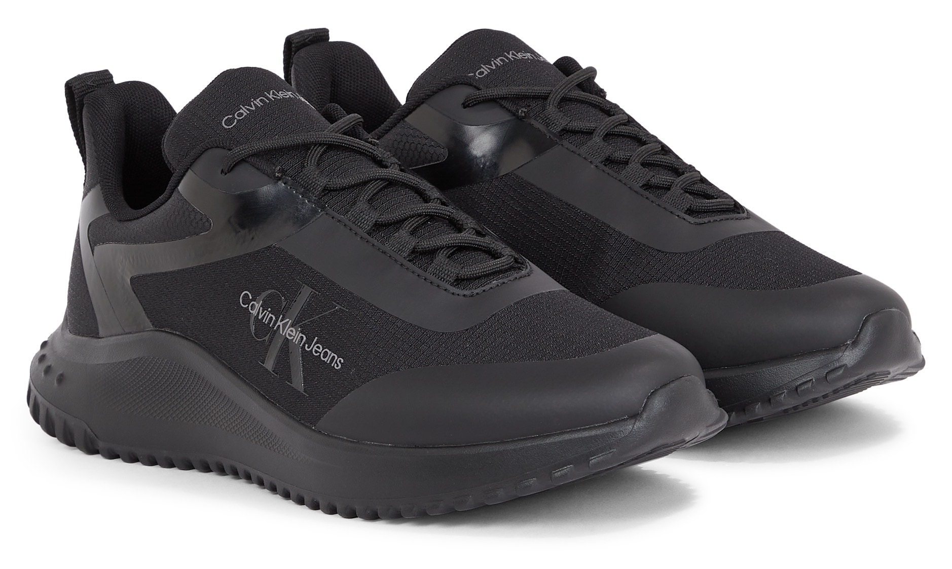 Calvin Klein Jeans Sneaker »EVA RUNNER LOW LACE ML MIX«, mit leichter Profilsohle, Freizeitschuh, Halbschuh, Schnürschuh von Calvin Klein Jeans