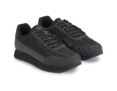 Calvin Klein Jeans Sneaker »RETRO RUNNER LACEUP LTH«, in monochromem Look, Freizeitschuh, Halbschuh, Schnürschuh von Calvin Klein Jeans