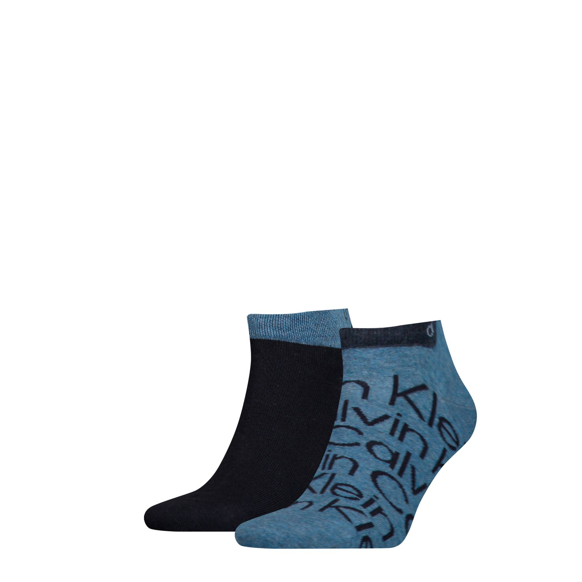 Calvin Klein Jeans Sneakersocken »CK MEN SNEAKER 2P ALL OVER PRINT«, (2 Paar), Verstärkte Ferse und Spitze für zusätzliche Strapazierfähigkeit von Calvin Klein Jeans