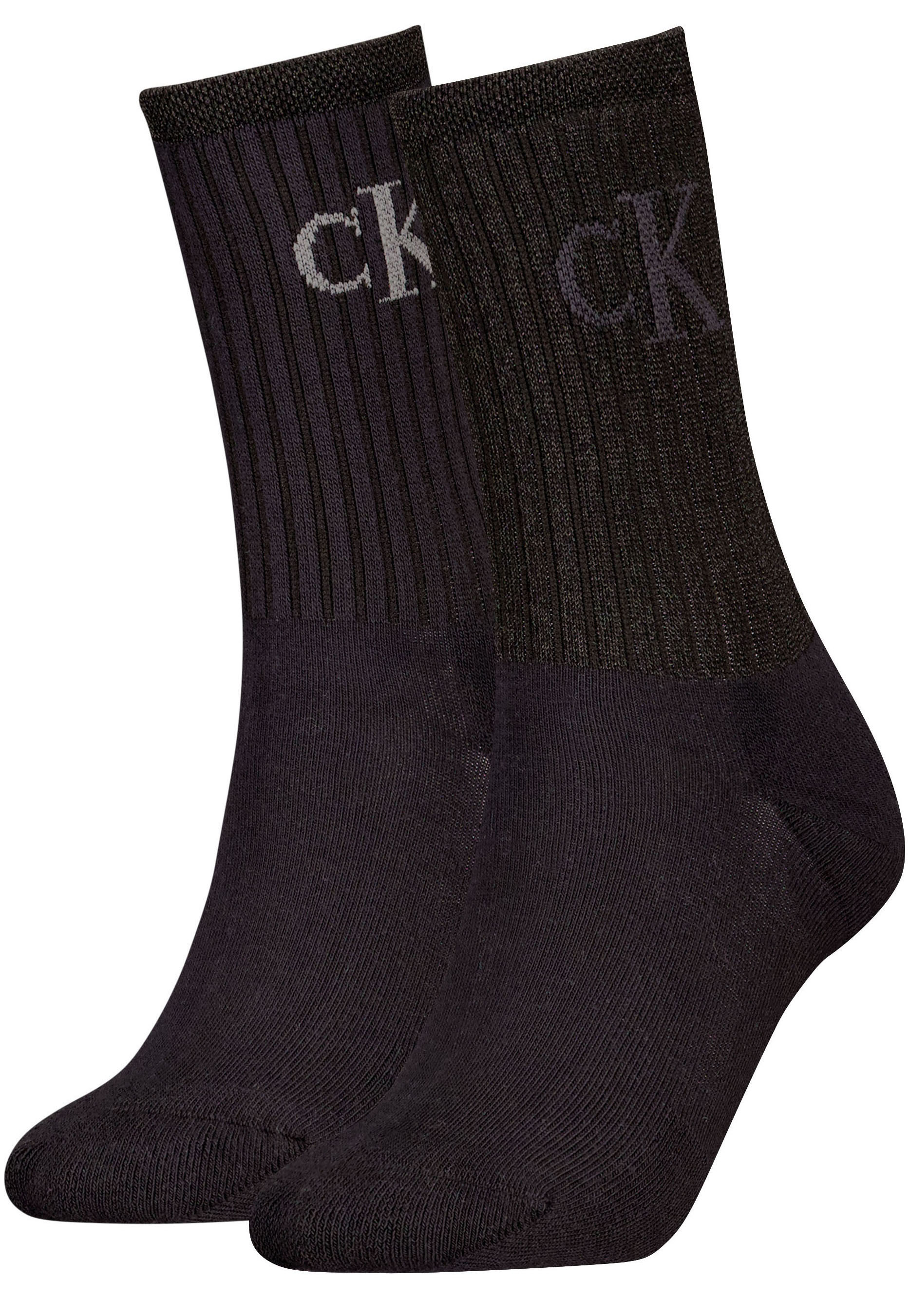 Calvin Klein Jeans Socken, (2er-Pack), mit Logostickerei von Calvin Klein Jeans