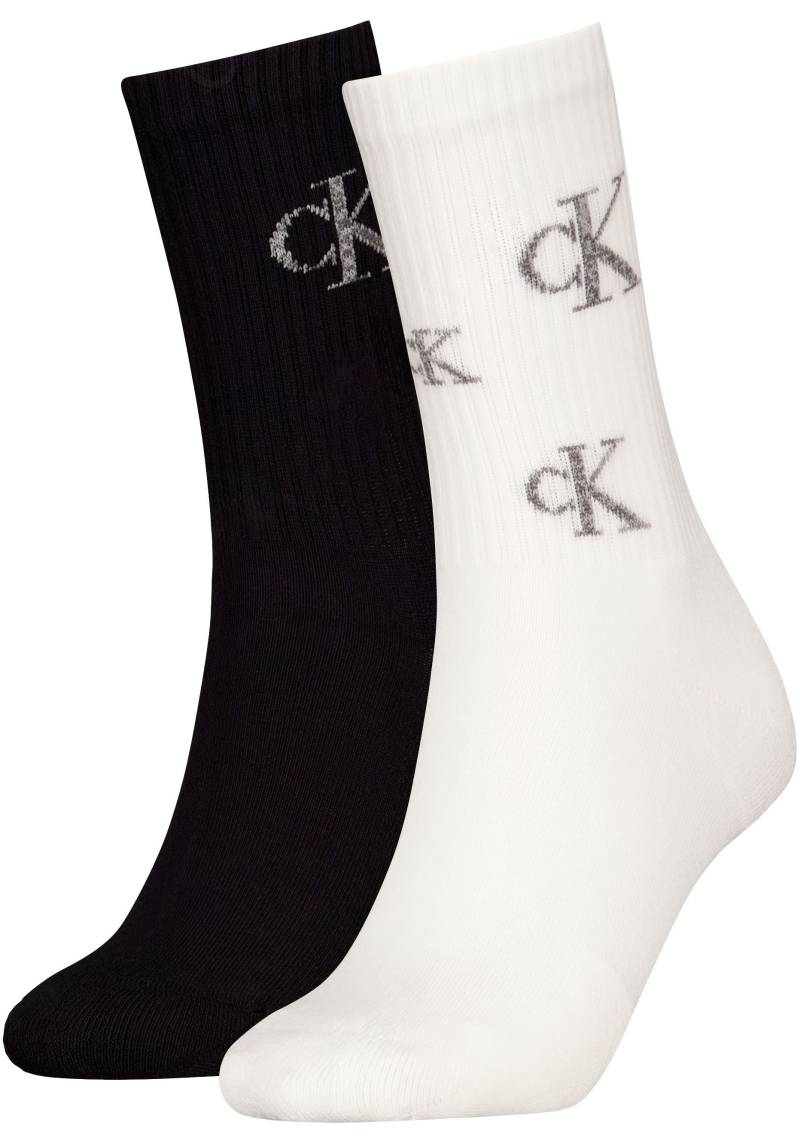 Calvin Klein Jeans Socken, (2er-Pack), mit Logostickerei von Calvin Klein Jeans