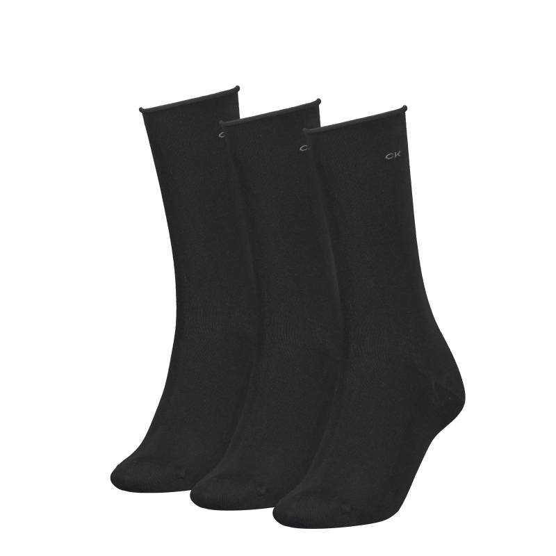Calvin Klein Jeans Socken »CK WOMEN SOCK 3P ROLL TOP«, (3 Paar) von Calvin Klein Jeans