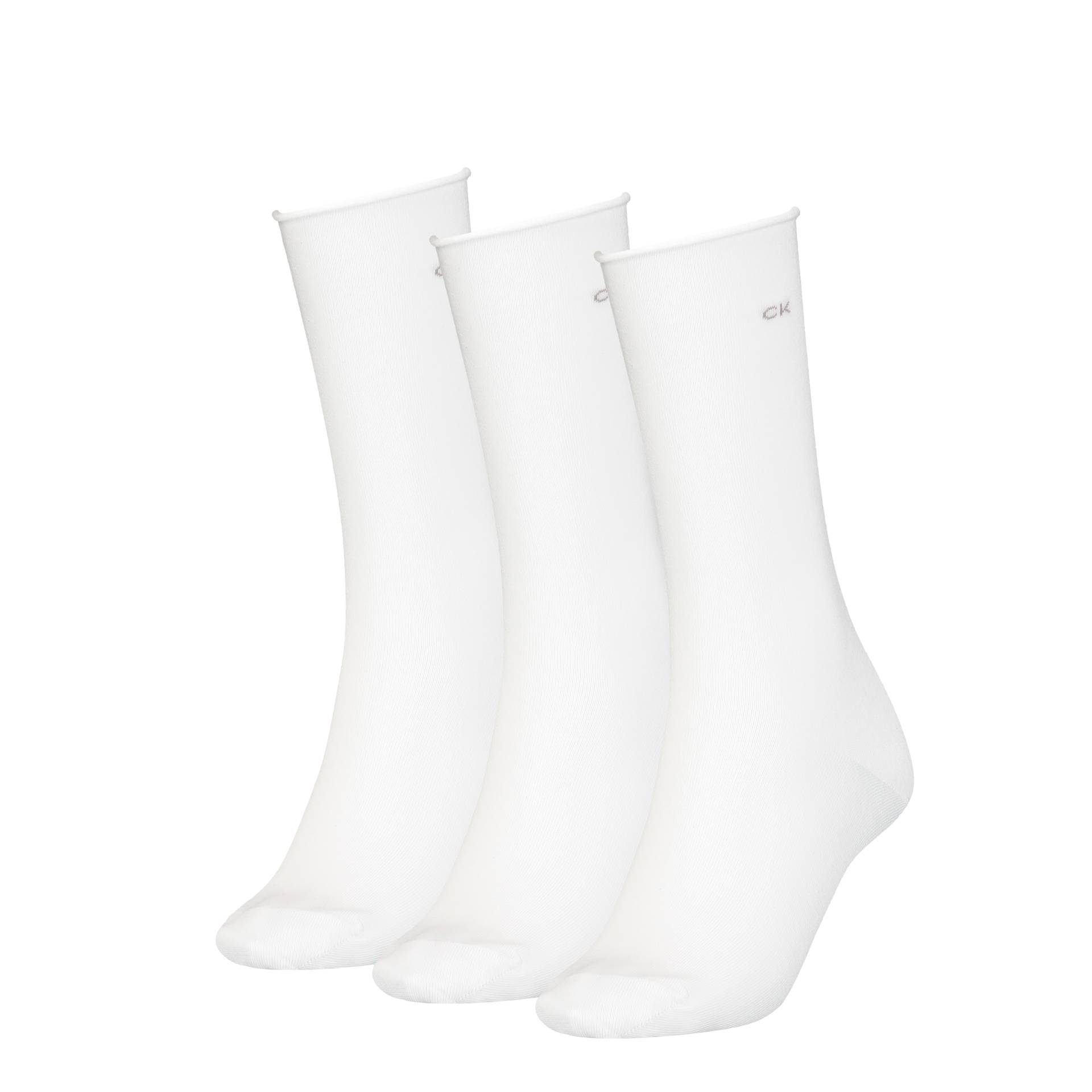 Calvin Klein Jeans Socken »CK WOMEN SOCK 3P ROLL TOP«, (3 Paar) von Calvin Klein Jeans