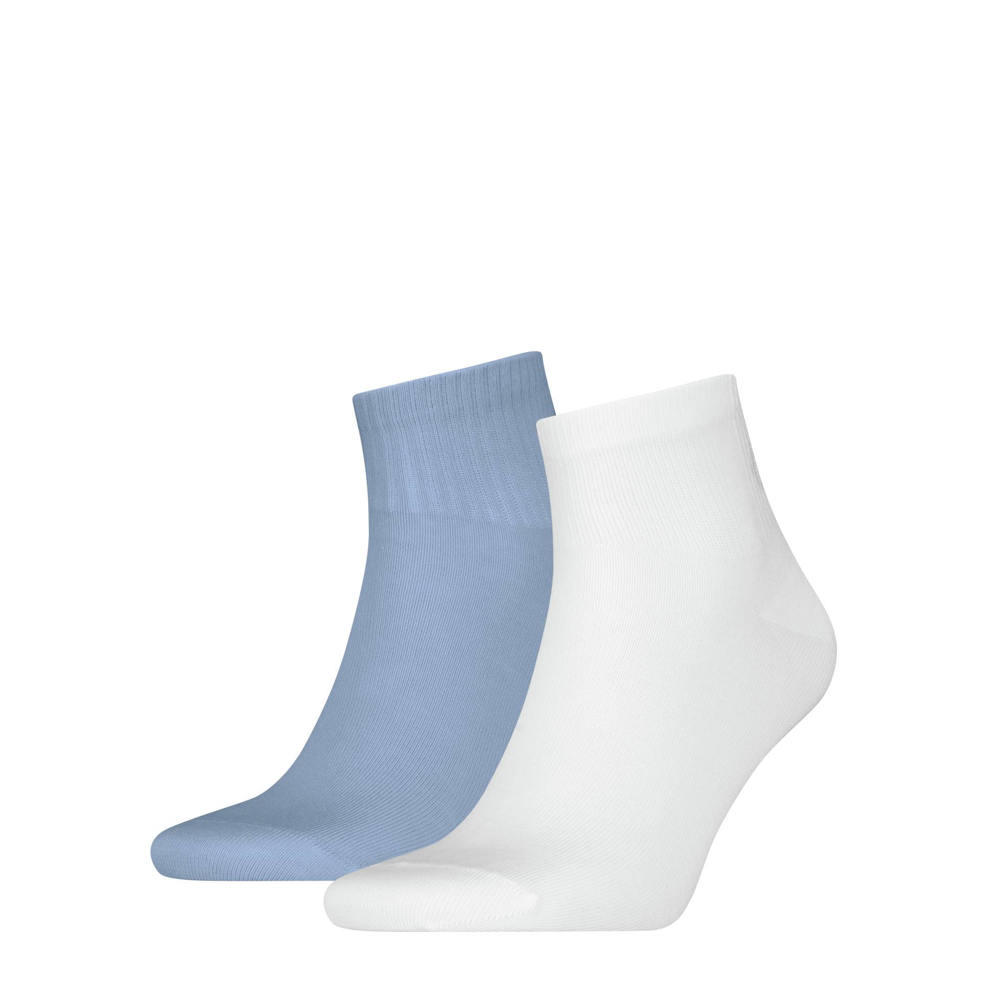 Calvin Klein Jeans Socken »CKJ MEN QUARTER 2P SHADOW RIB LOGO«, (2 Paar), mit elastischem Komfortbund von Calvin Klein Jeans