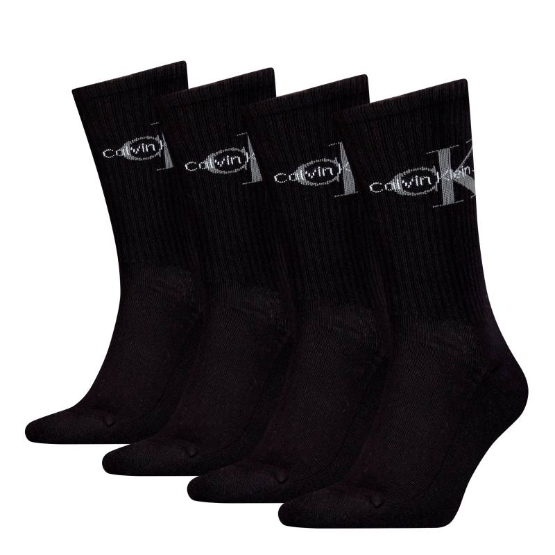Calvin Klein Jeans Socken »CKJ MEN SOCK 4P MONOGRAM ECOM«, (4 Paar) von Calvin Klein Jeans