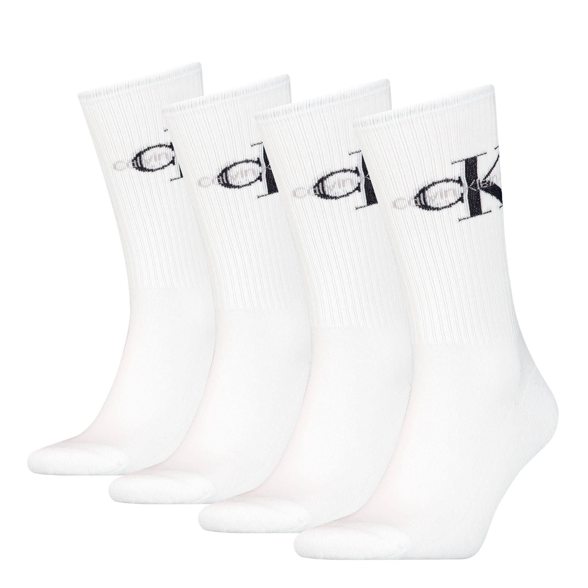 Calvin Klein Jeans Socken »CKJ MEN SOCK 4P MONOGRAM ECOM«, (4 Paar) von Calvin Klein Jeans