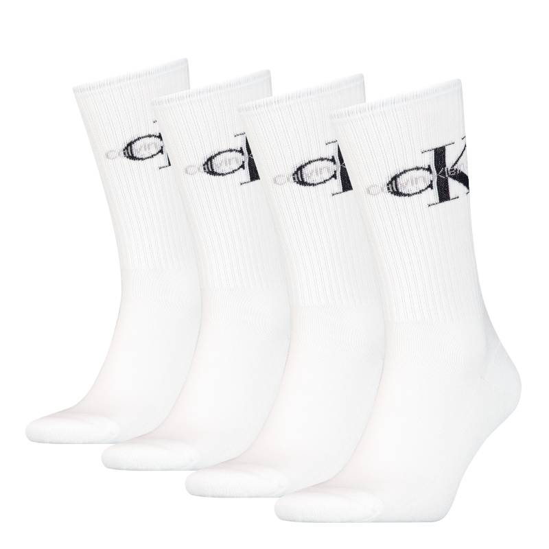 Calvin Klein Jeans Socken »CKJ MEN SOCK 4P MONOGRAM ECOM«, (4 Paar) von Calvin Klein Jeans