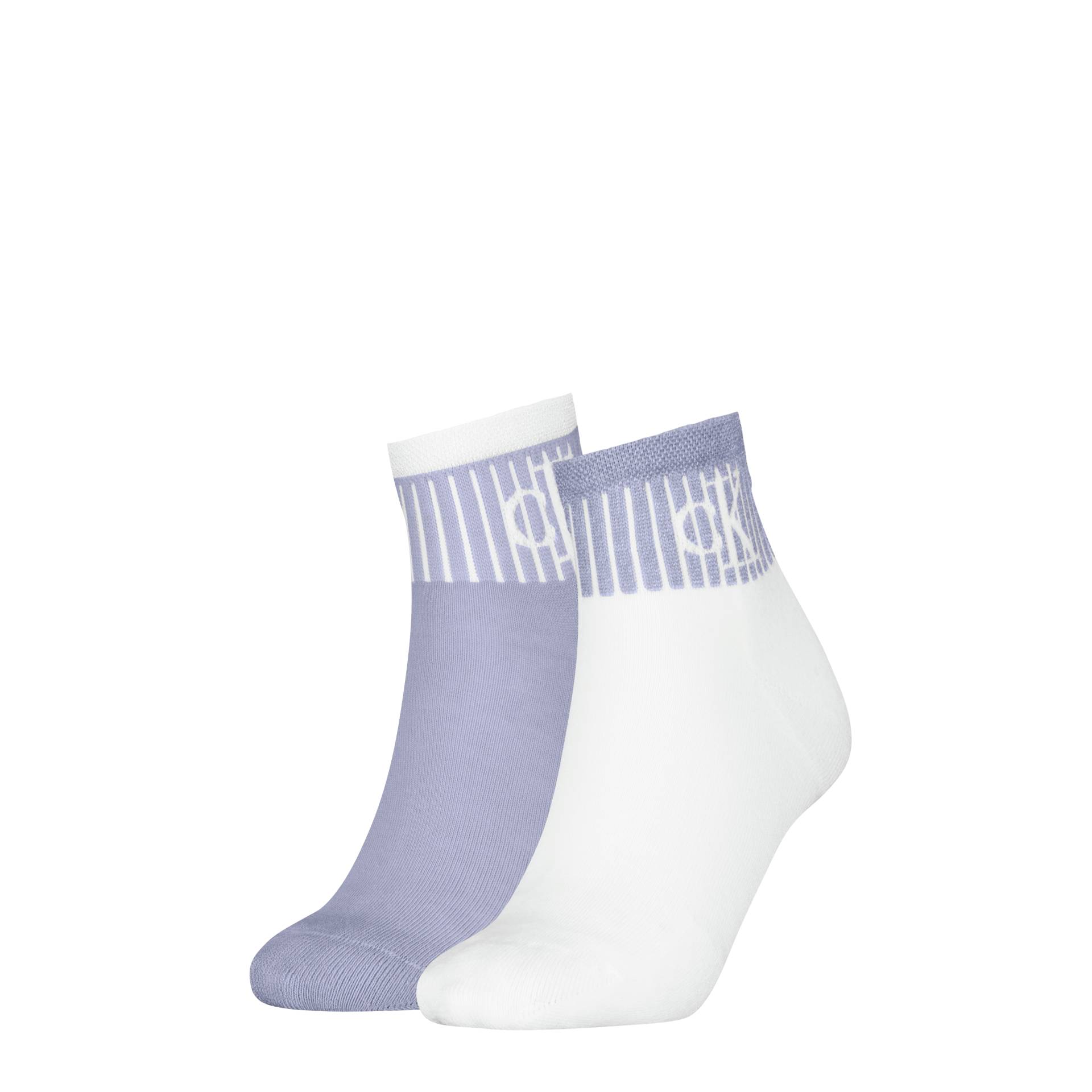 Calvin Klein Jeans Socken »CKJ WOMEN QUARTER 2P GLOSSY RIB«, (2 Paar) von Calvin Klein Jeans