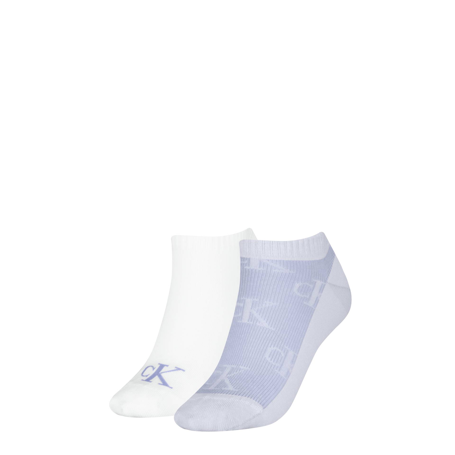 Calvin Klein Jeans Socken »CKJ WOMEN SNEAKER 2P AO SHADOW RIB«, (2 Paar), mit dezentem Logo-Print von Calvin Klein Jeans