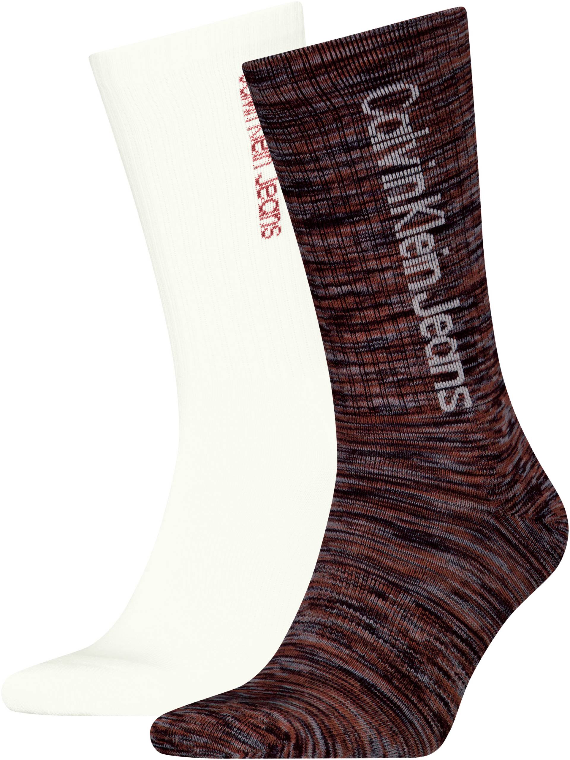 Calvin Klein Jeans Socken, (2 Paar), mit seitlichem Logoschriftzug Calvin Klein Jeans Socken, (2 Paar), mit seitlichem Logoschriftzug von Calvin Klein Jeans