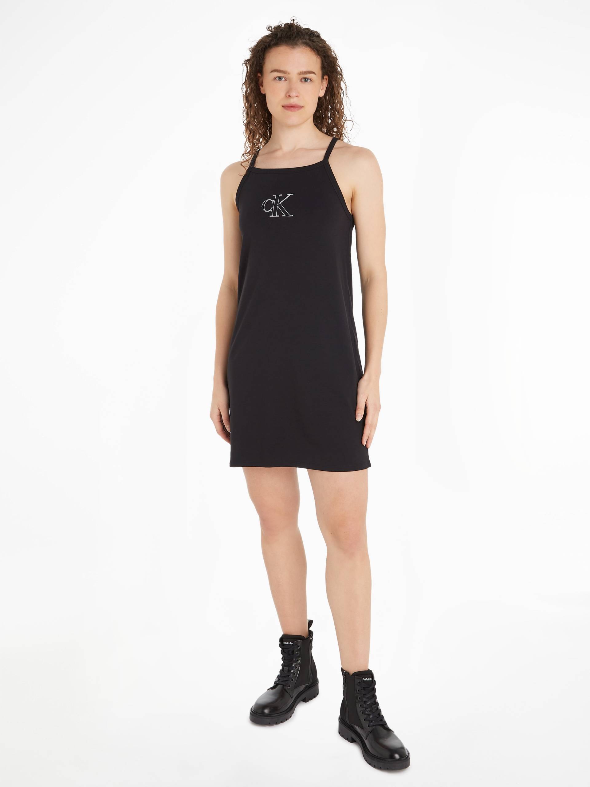 Calvin Klein Jeans Spaghettikleid »OUTLINED CK STRAPPY TANK DRESS«, mit Logoprägung von Calvin Klein Jeans