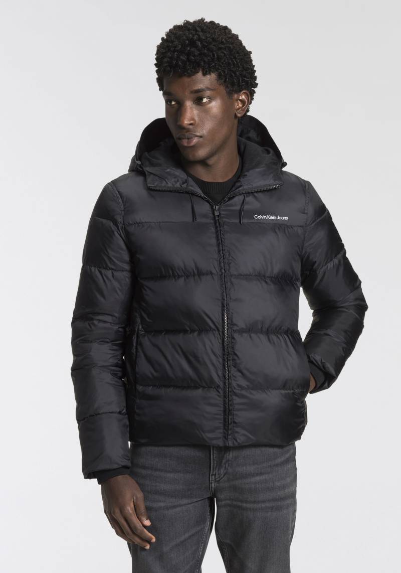 Calvin Klein Jeans Steppjacke »LOGO TAPE LW PADDED JACKET«, mit Kapuze von Calvin Klein Jeans