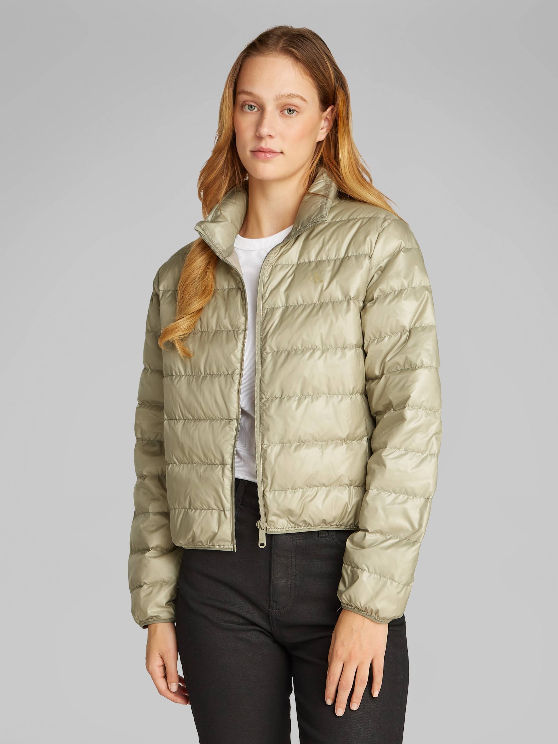 Calvin Klein Jeans Steppjacke »UL DOWN SHINE PUFFER«, mit Logodruck von Calvin Klein Jeans