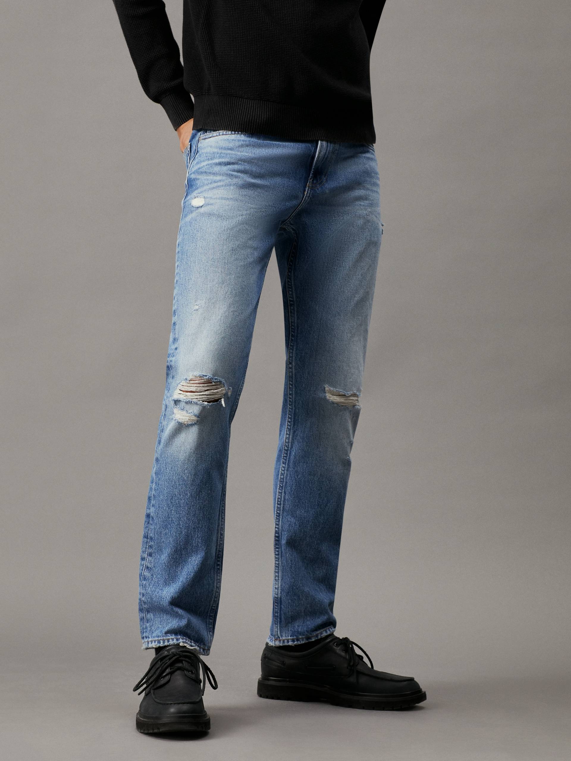 Calvin Klein Jeans Straight-Jeans »AUTHENTIC STRAIGHT«, in klassischer 5-Pocket-Form Calvin Klein Jeans Straight-Jeans »AUTHENTIC STRAIGHT«, in klassischer 5-Pocket-Form von Calvin Klein Jeans