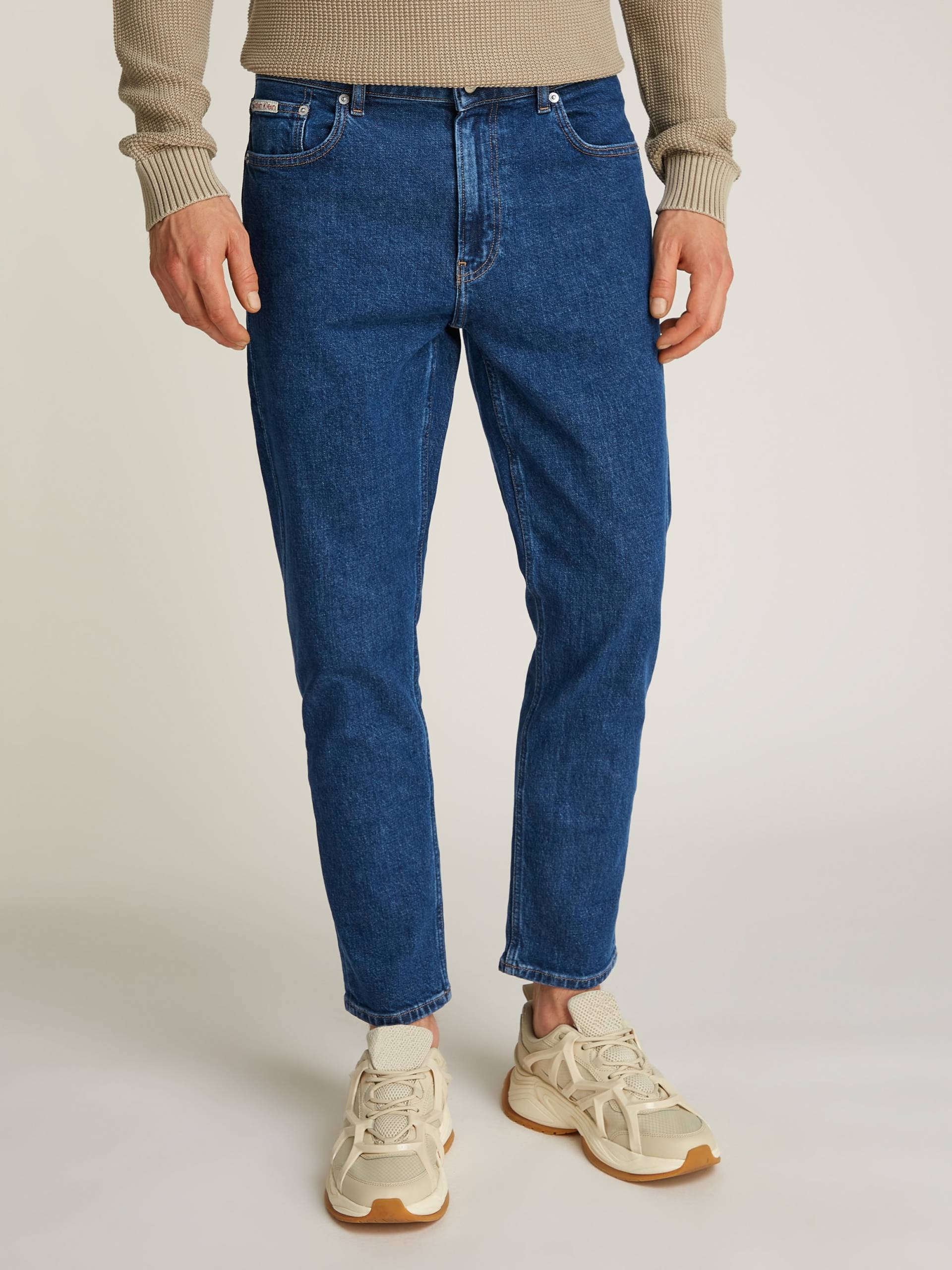 Calvin Klein Jeans Straight-Jeans »DAD JEANS«, Logodruck, Coinpocket von Calvin Klein Jeans