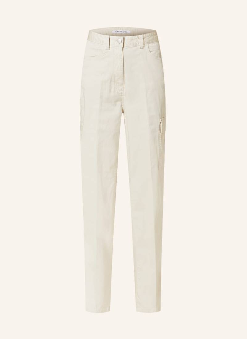 Calvin Klein Jeans Straight Jeans beige von Calvin Klein Jeans