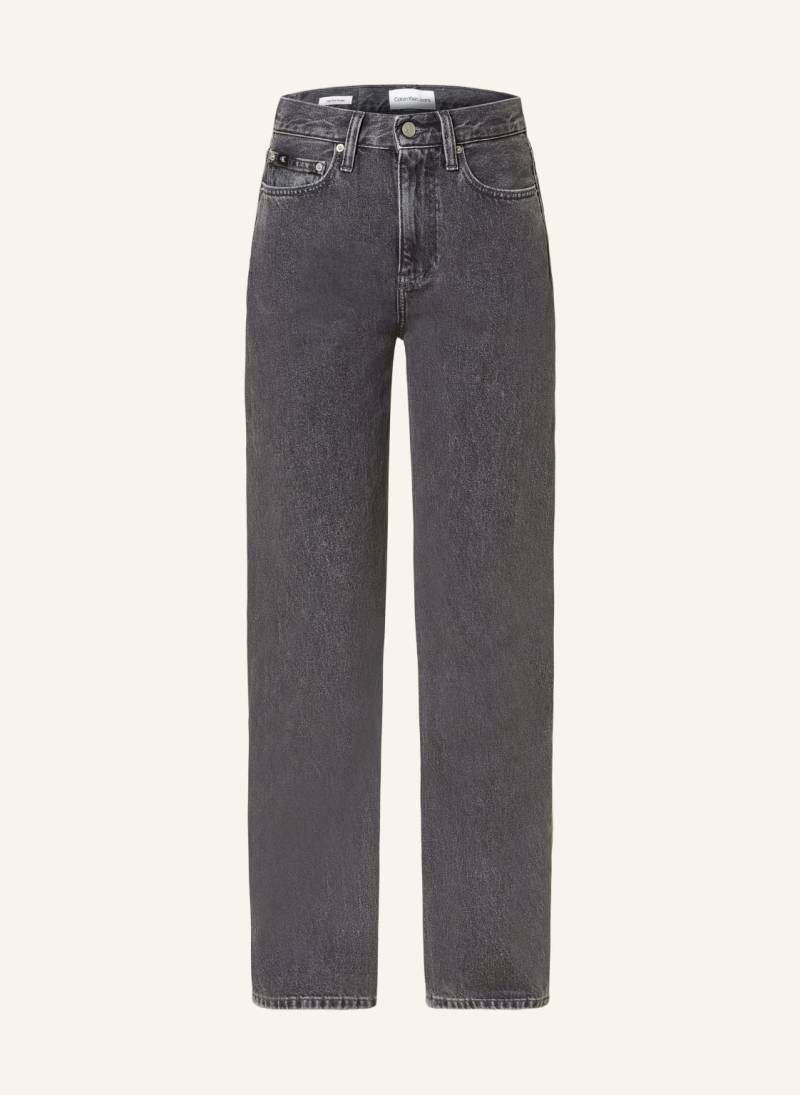 Calvin Klein Jeans Straight Jeans grau von Calvin Klein Jeans