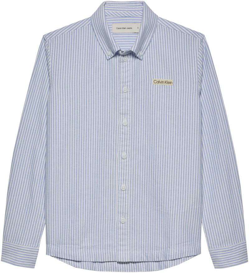 Calvin Klein Jeans Streifenhemd »REG. COTTON OXFORD SHIRT«, mit Streifenmuster von Calvin Klein Jeans