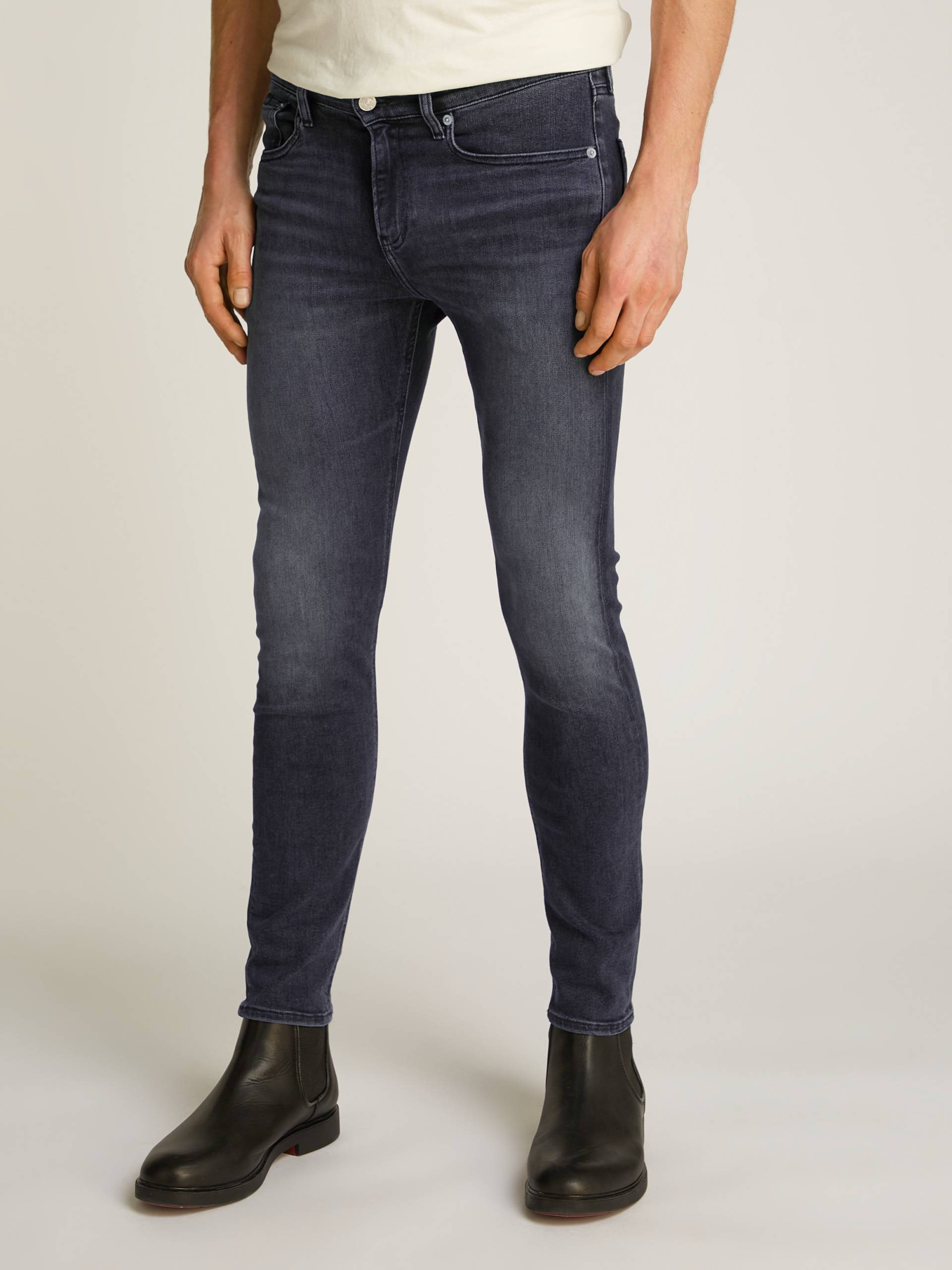 Calvin Klein Jeans Stretch-Jeans »SKINNY«, Coinpocket, Logostickerei von Calvin Klein Jeans