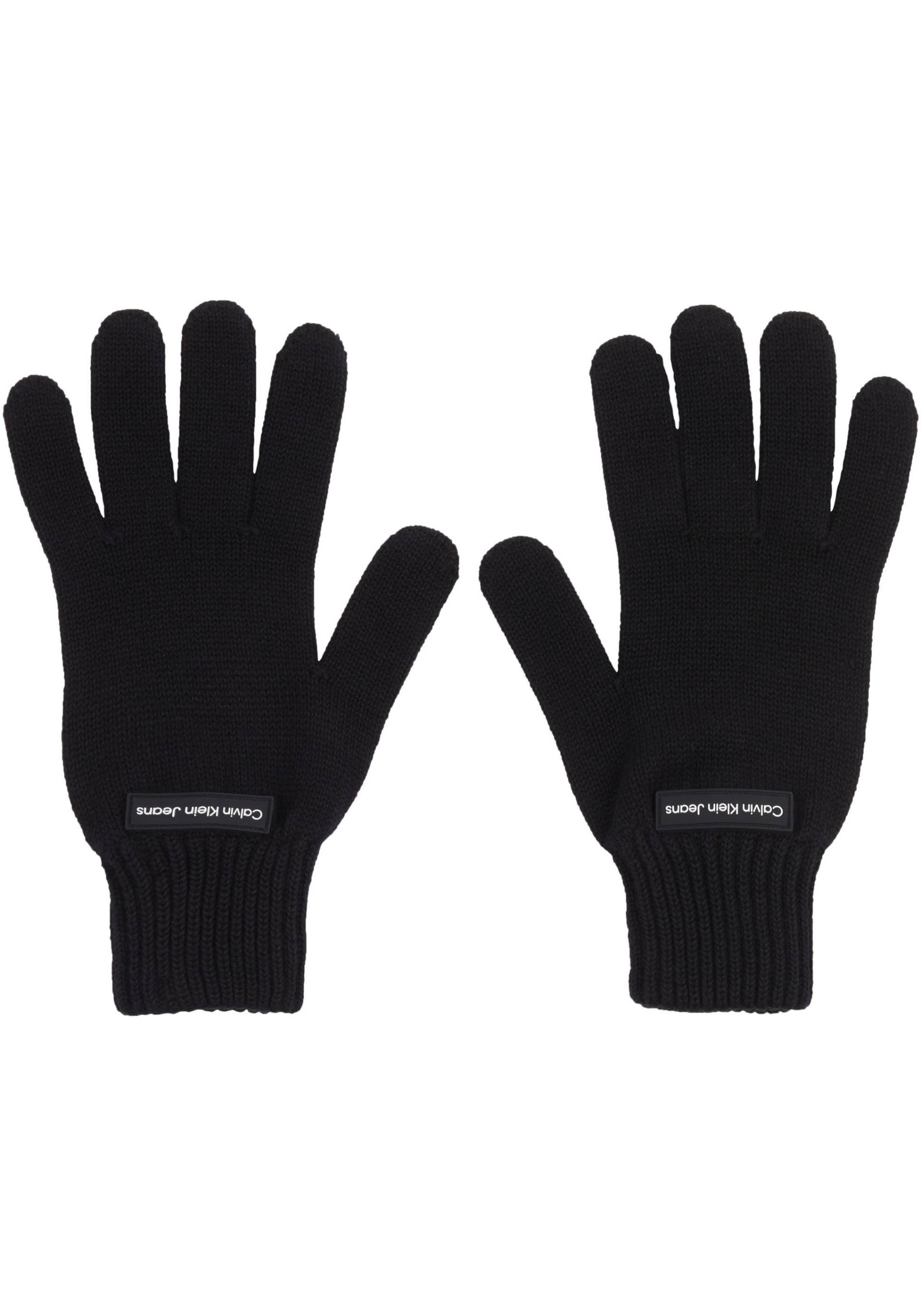 Calvin Klein Jeans Strickhandschuhe »INST PATCH GLOVES«, mit Logopatch von Calvin Klein Jeans