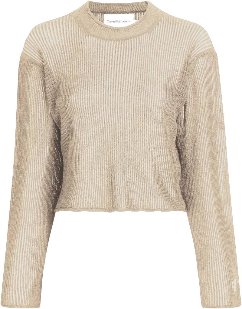 Calvin Klein Jeans Strickpullover »METALLIC SWEATER« von Calvin Klein Jeans