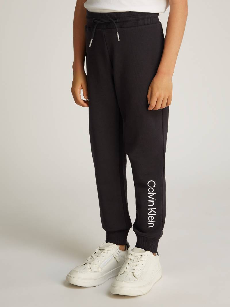 Calvin Klein Jeans Sweathose »Inst.Logo Regular Jogger«, für Kinder bis 16 Jahre und mit Logoschriftzug von Calvin Klein Jeans