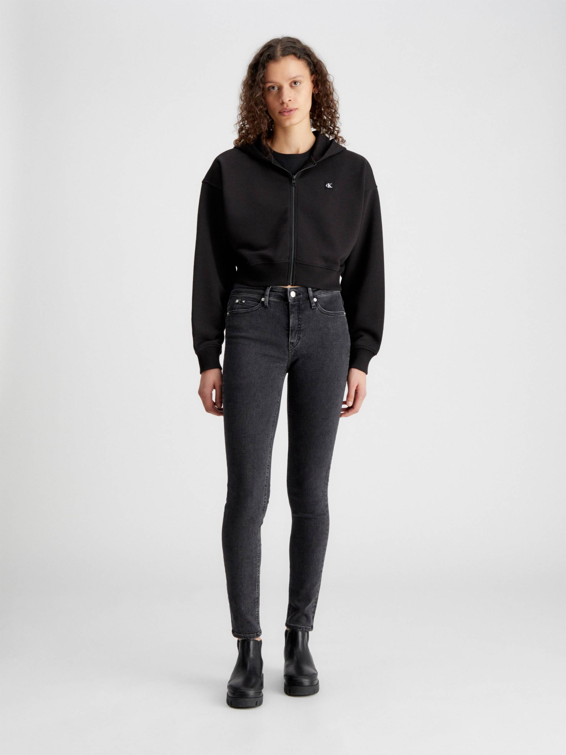 Calvin Klein Jeans Sweatjacke »CK EMBRO BADGE ZIP-THROUGH« von Calvin Klein Jeans