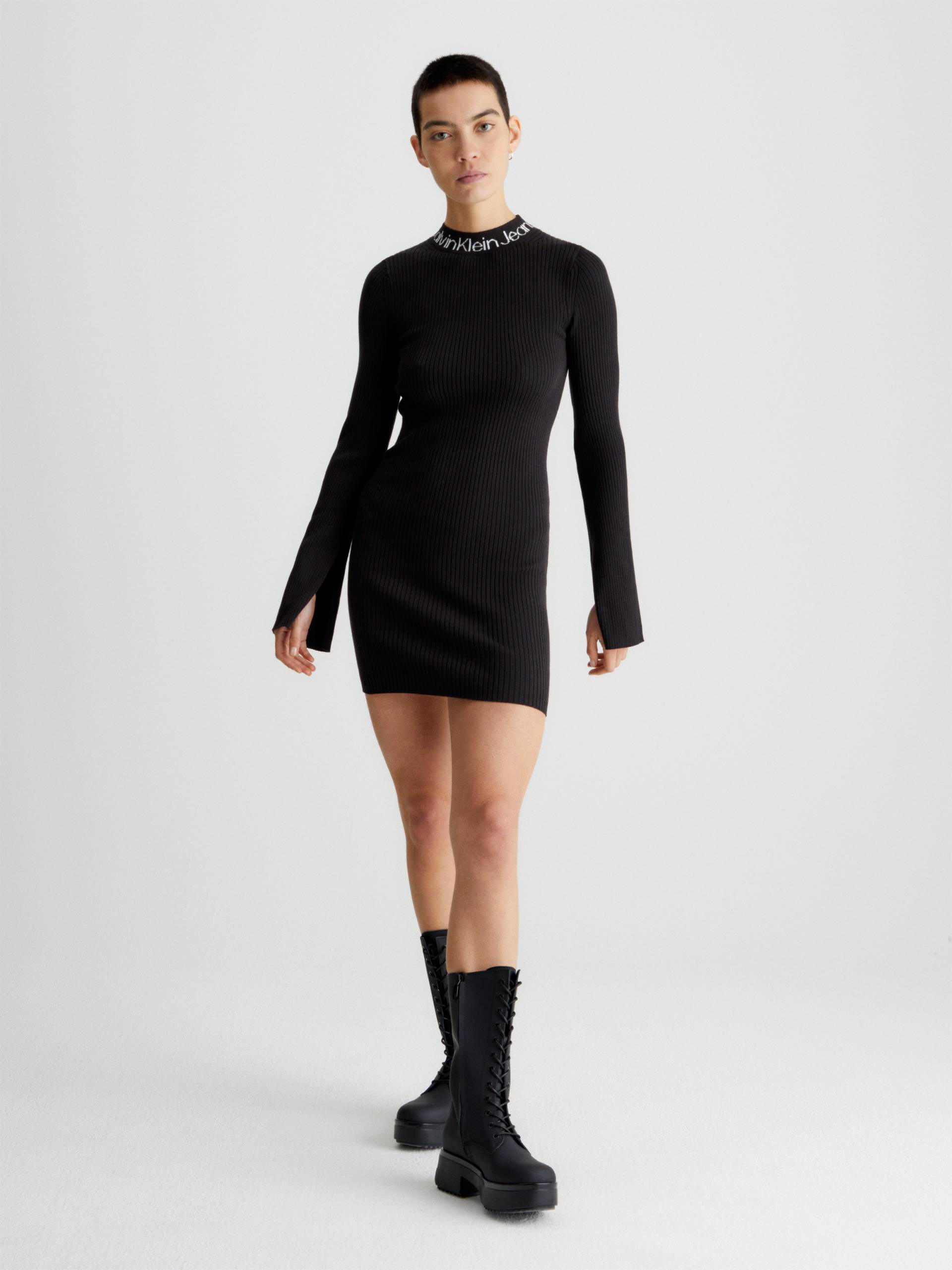 Calvin Klein Jeans Sweatkleid »LOGO INTARSIA SWEATER DRESS« Calvin Klein Jeans Sweatkleid »LOGO INTARSIA SWEATER DRESS« von Calvin Klein Jeans