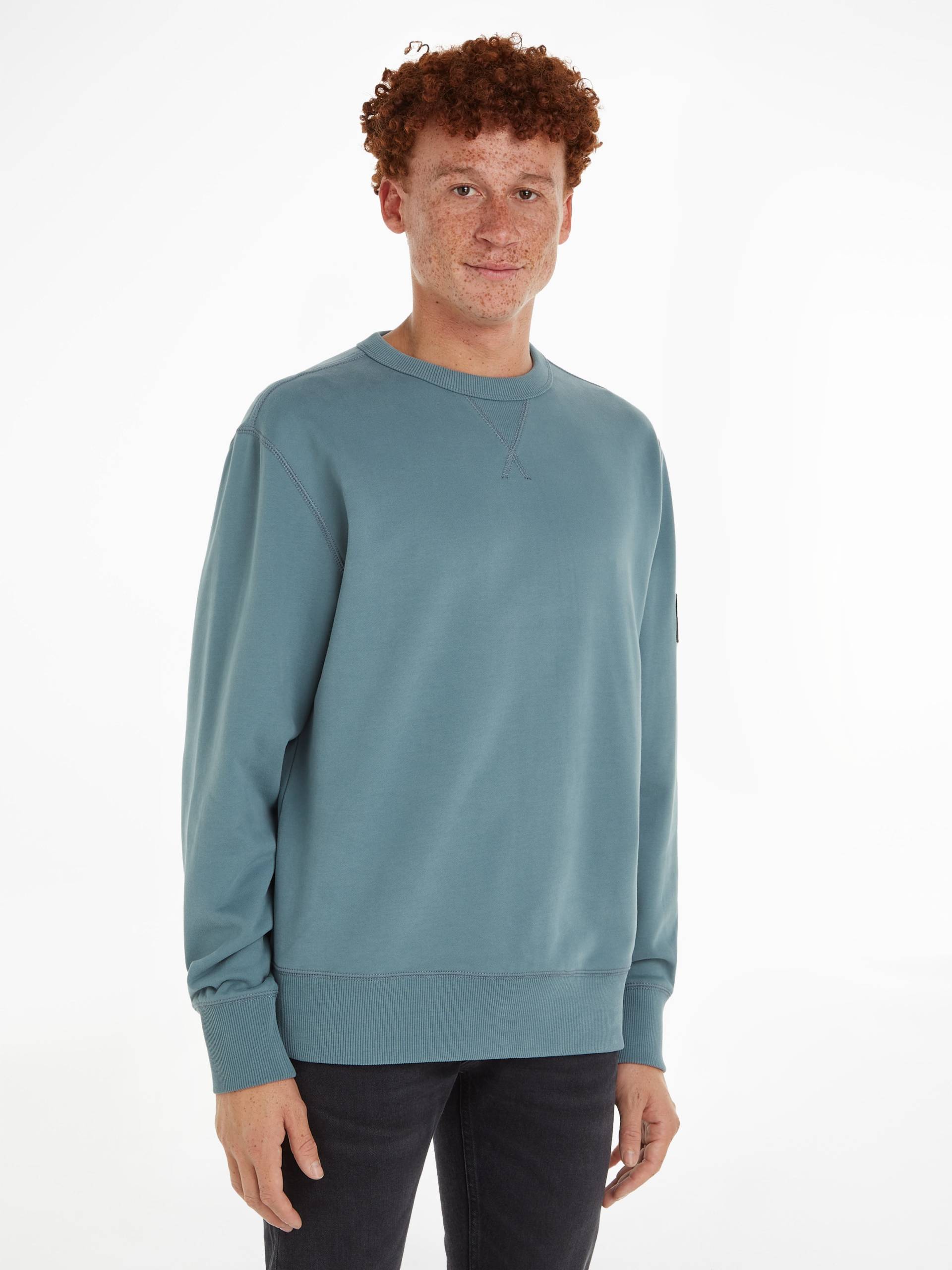 Calvin Klein Jeans Sweatshirt »BADGE CREW NECK«, mit Logopatch von Calvin Klein Jeans