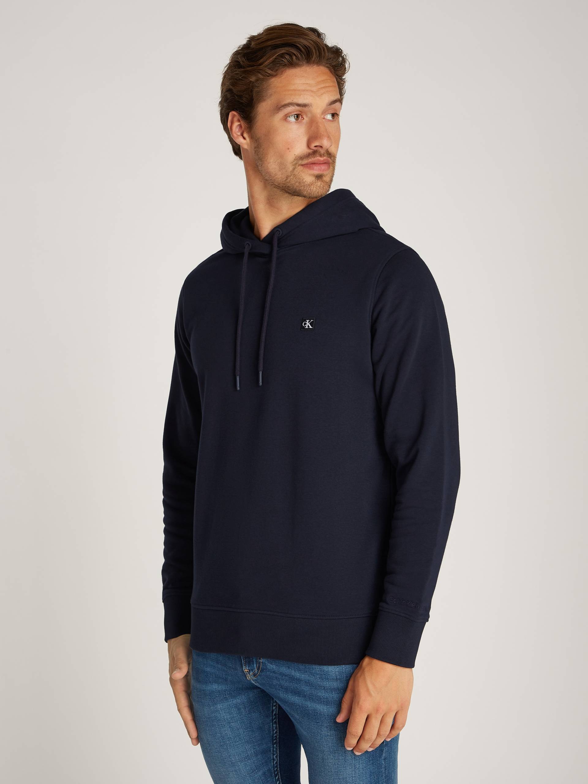 Calvin Klein Jeans Sweatshirt »CK EMBRO BADGE HOODIE«, mit Logopatch von Calvin Klein Jeans