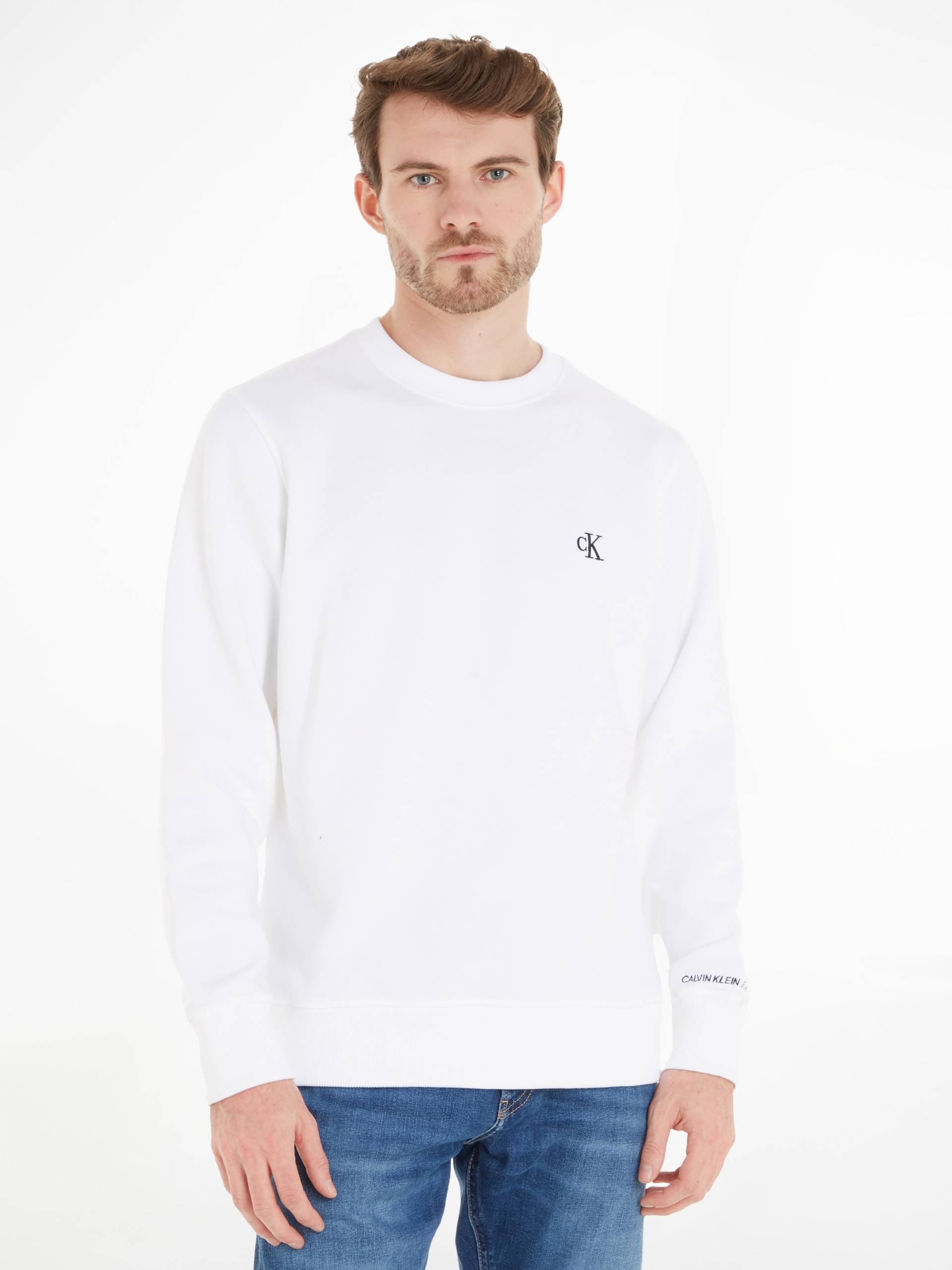 Calvin Klein Jeans Sweatshirt »CK ESSENTIAL REG CN« Calvin Klein Jeans Sweatshirt »CK ESSENTIAL REG CN« von Calvin Klein Jeans