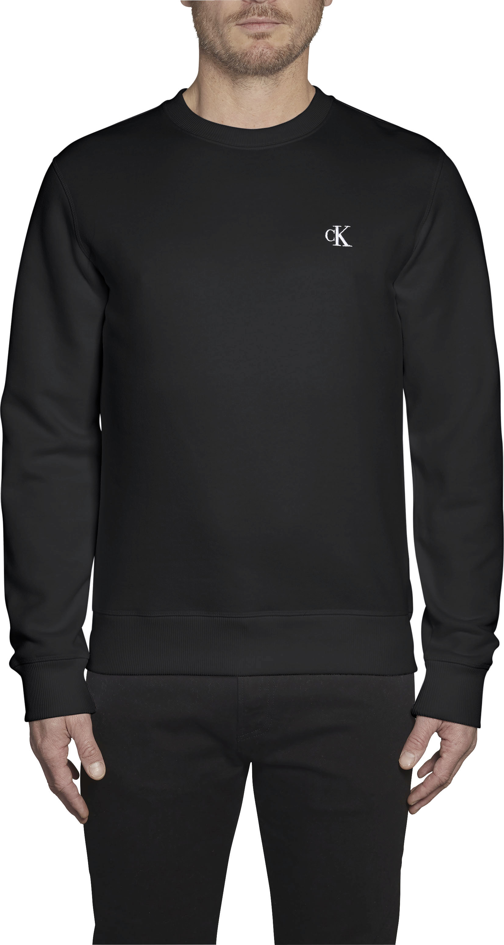 Calvin Klein Jeans Sweatshirt »CK ESSENTIAL REG CN« Calvin Klein Jeans Sweatshirt »CK ESSENTIAL REG CN« von Calvin Klein Jeans