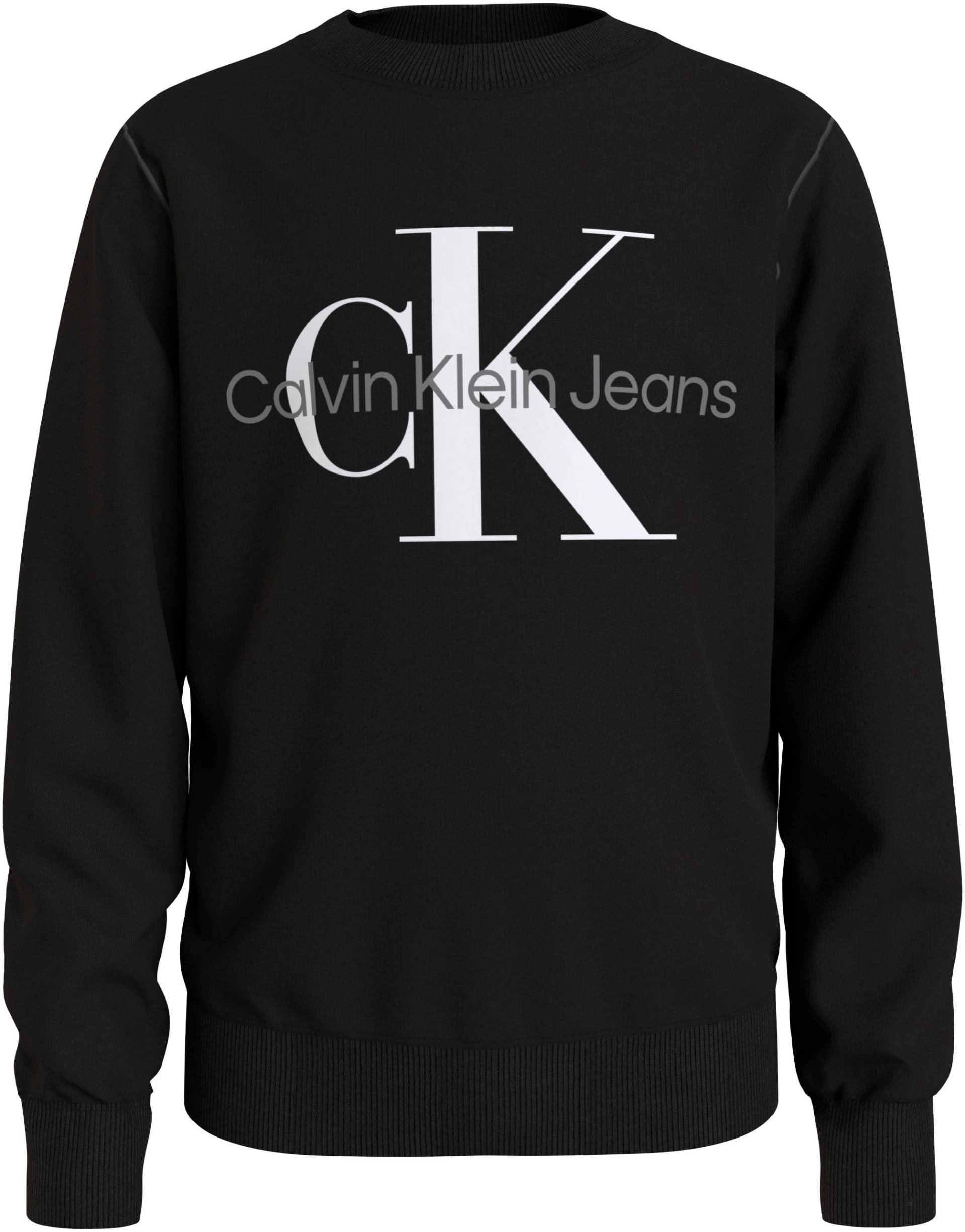 Calvin Klein Jeans Sweatshirt »CK MONOGRAM TERRY CN«, für Kinder bis 16 Jahre von Calvin Klein Jeans