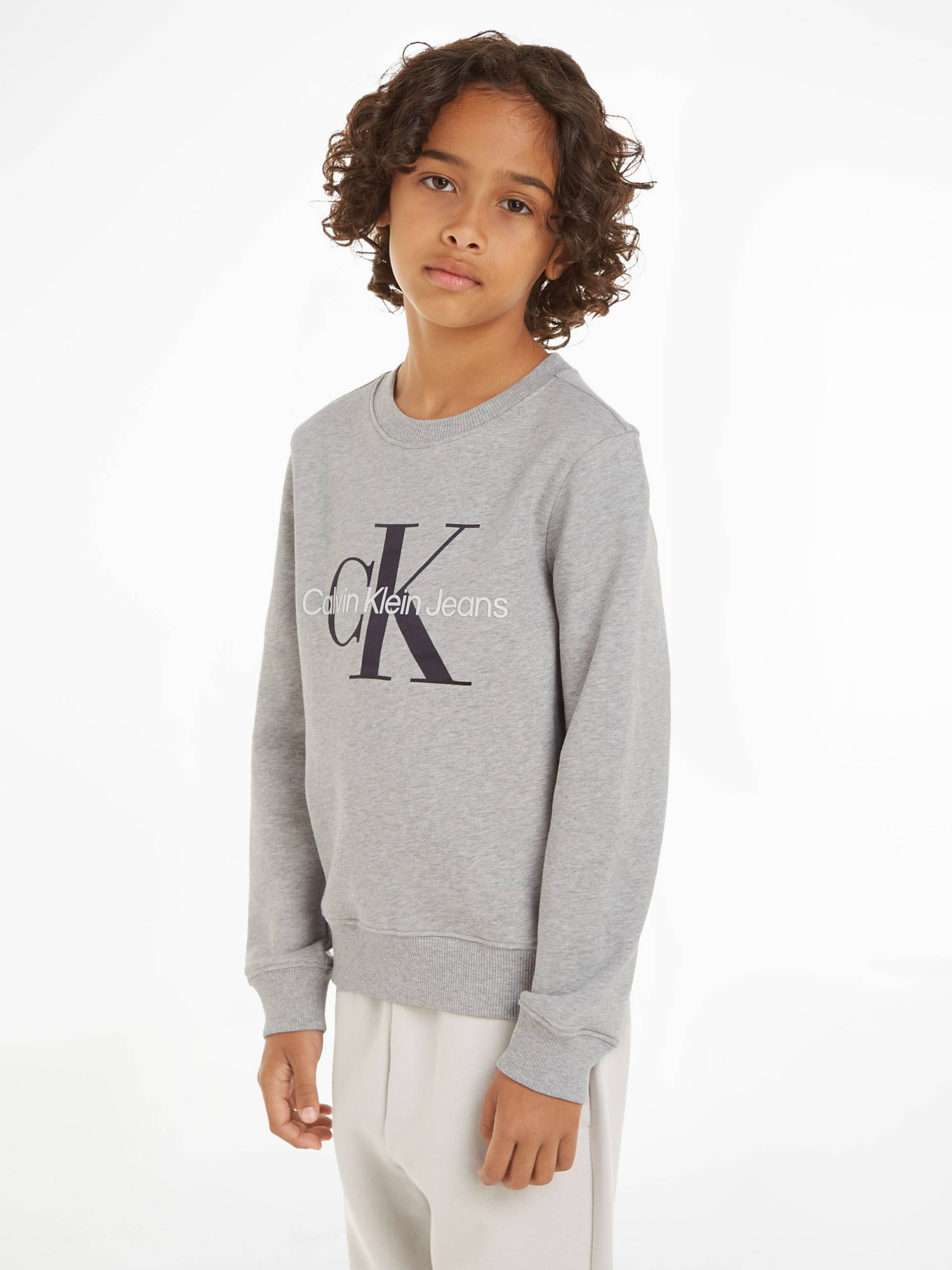 Calvin Klein Jeans Sweatshirt »CK MONOGRAM TERRY CN«, für Kinder bis 16 Jahre von Calvin Klein Jeans